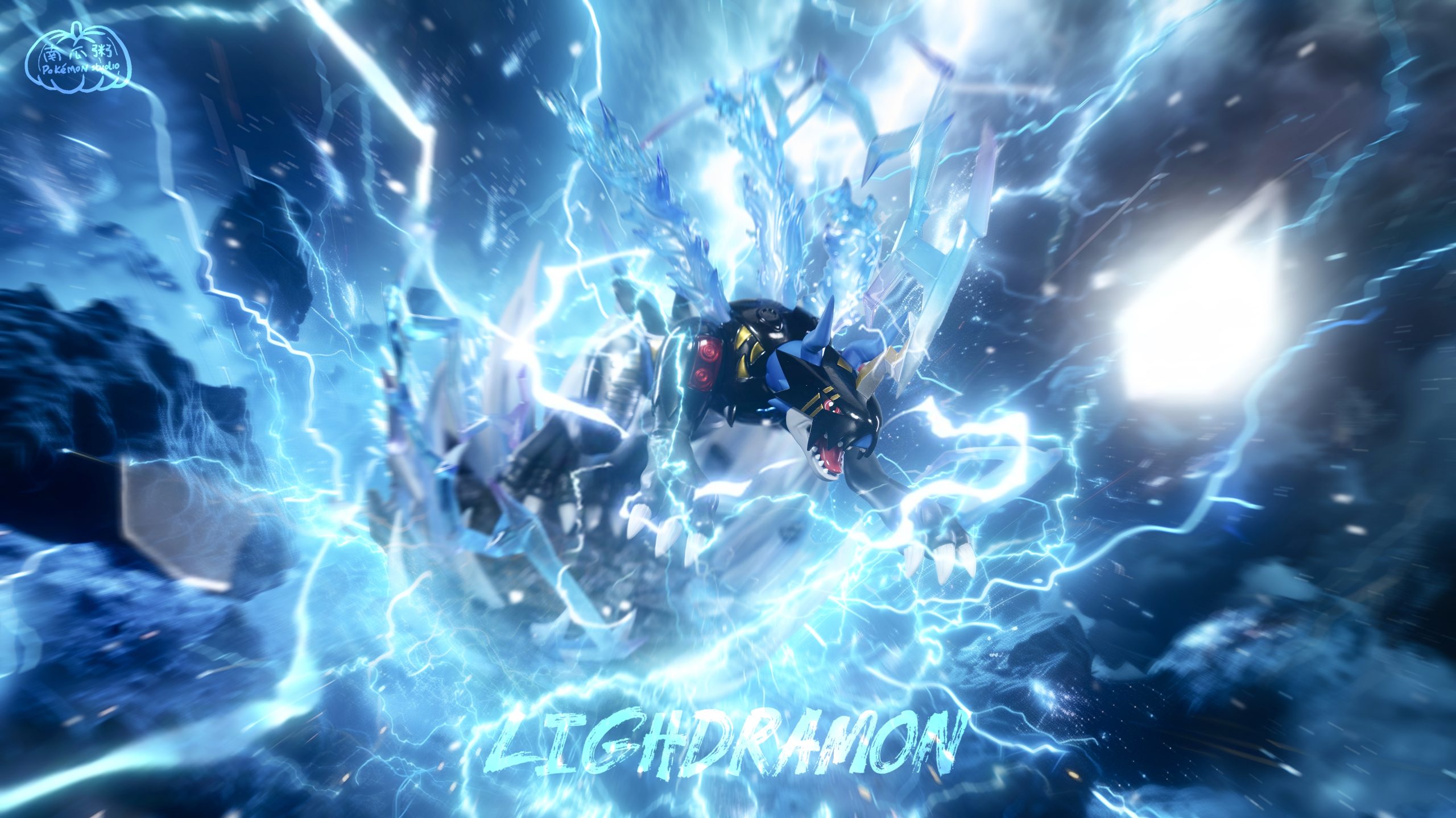 Nan Gua Zhou Studio - Digimon Roar of the Thunderclap Lighdramon