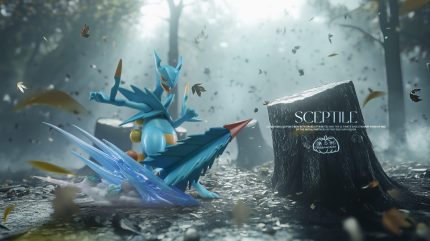 Nan Gua Zhou Studio - Pokémon Mega Sceptile Nan Gua Zhou Studio - Pokémon Mega Sceptile