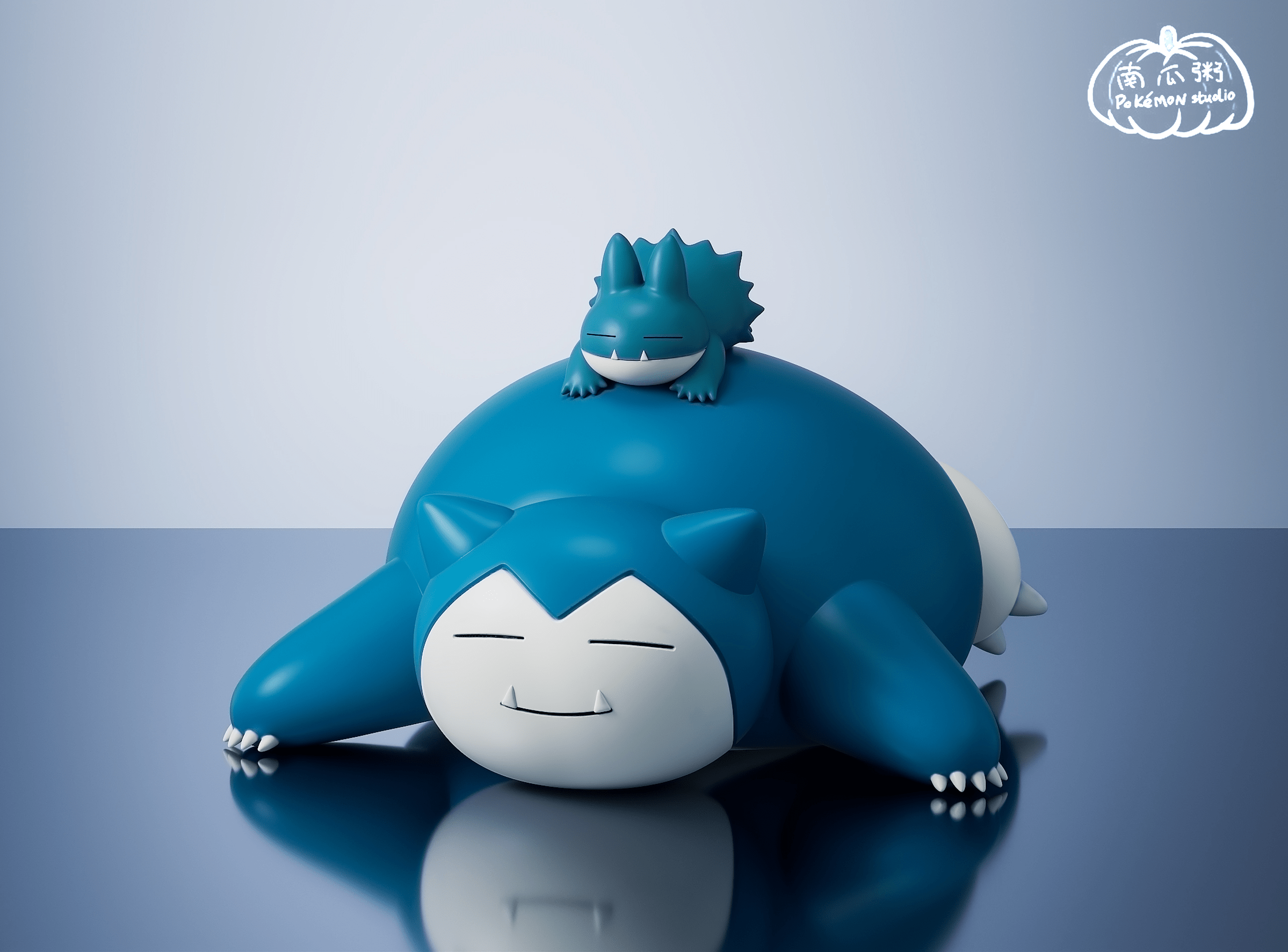 Nan Gua Zhou Studio - Pokémon Snorlax Evolution Set 1/20