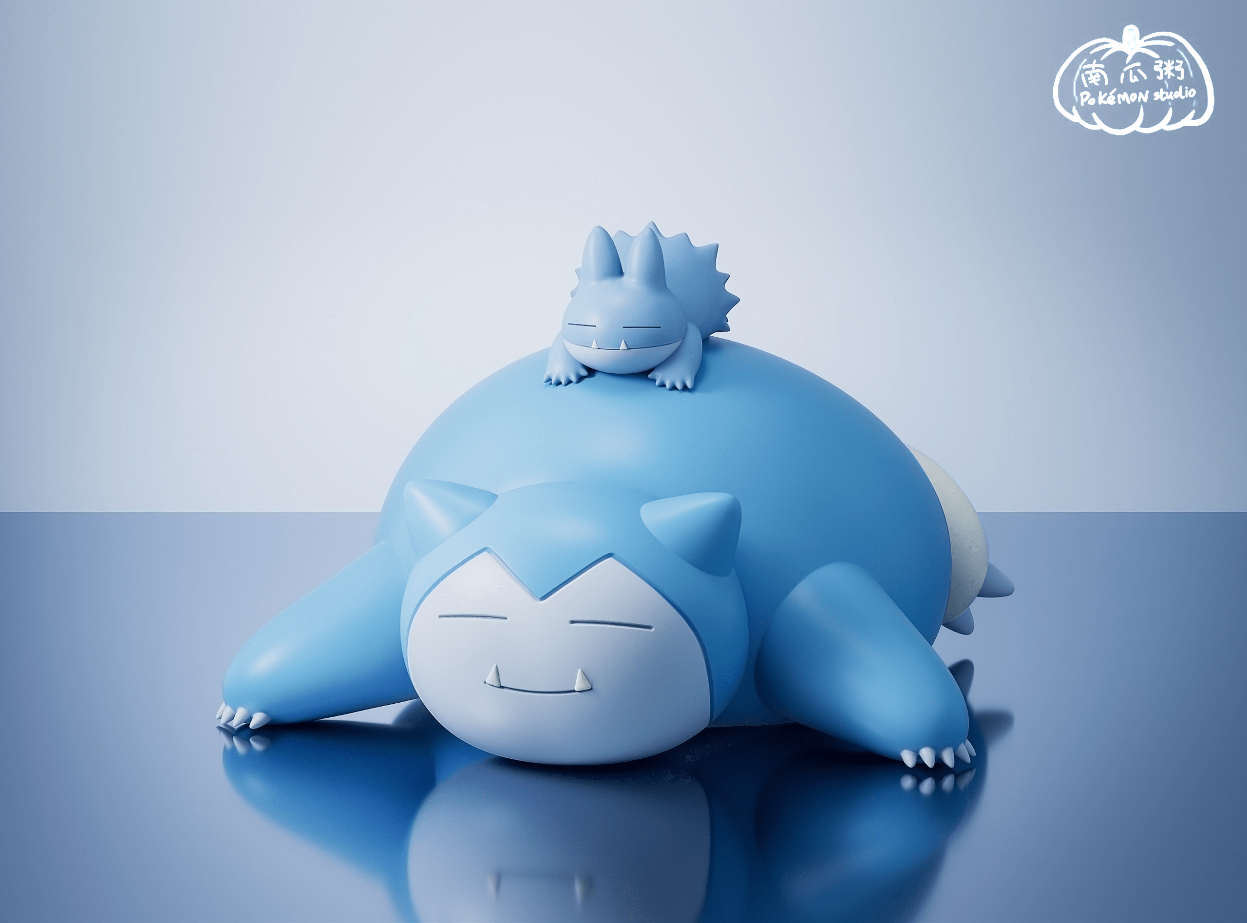 Nan Gua Zhou Studio - Pokémon Snorlax Evolution Set 1/20