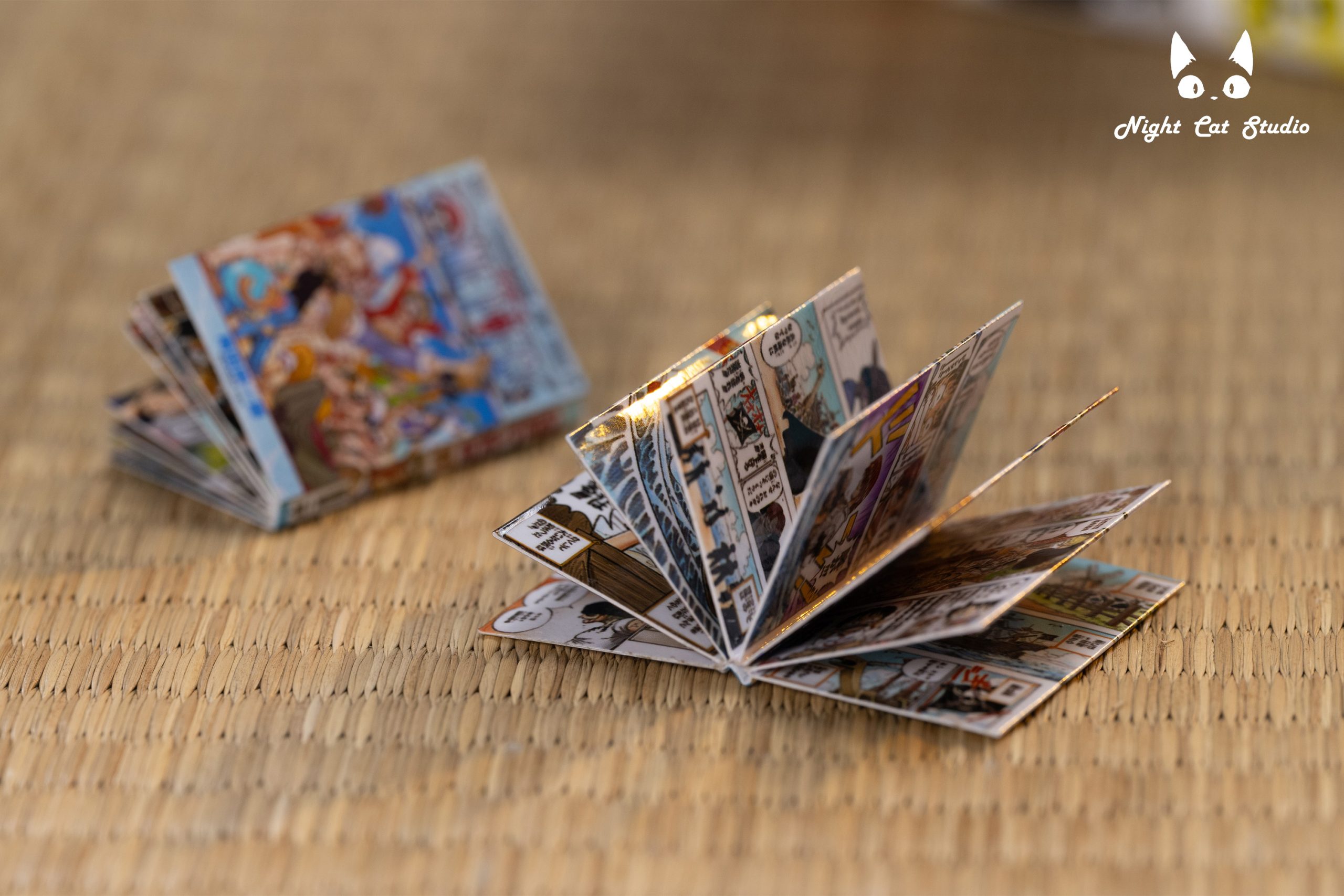 Night Cat Studio - One Piece Reading Luffy