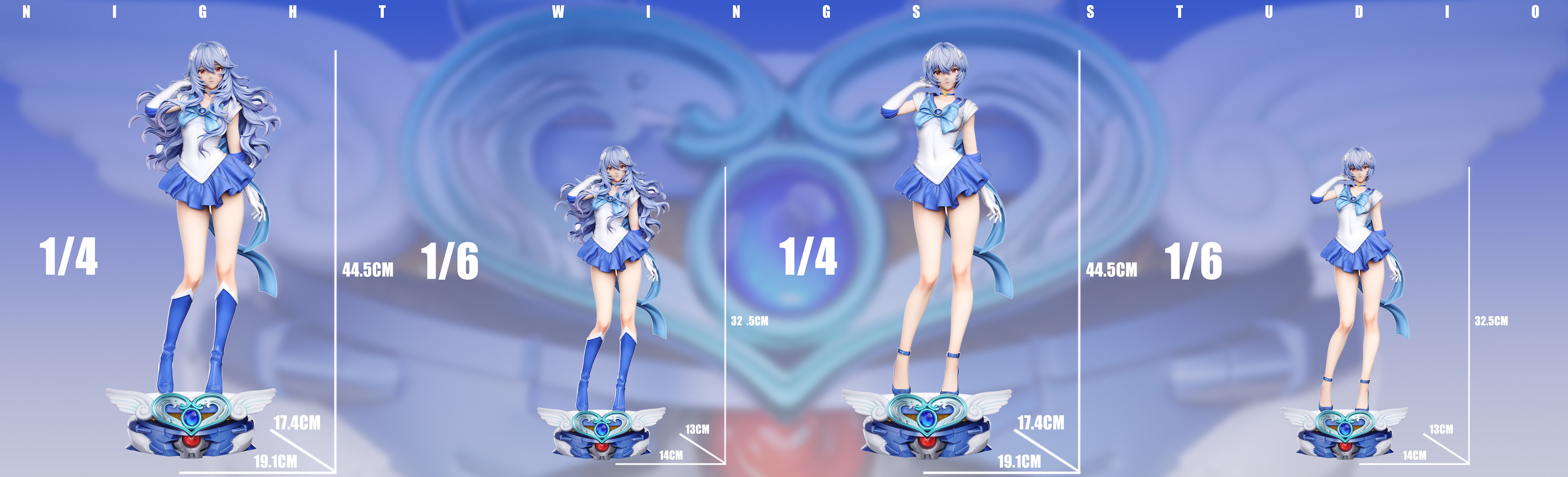 Night Wing Studio - Rei Ayanami Neon Genesis Evangelion