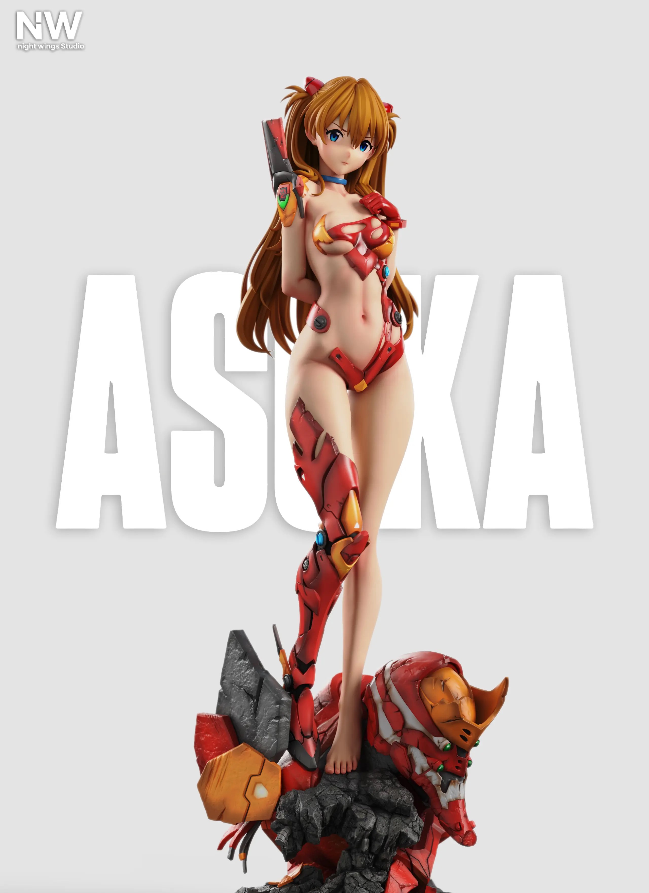Night Wing Studio - Soryu Asuka Langley Mecha Girl Neon Genesis Evangelion