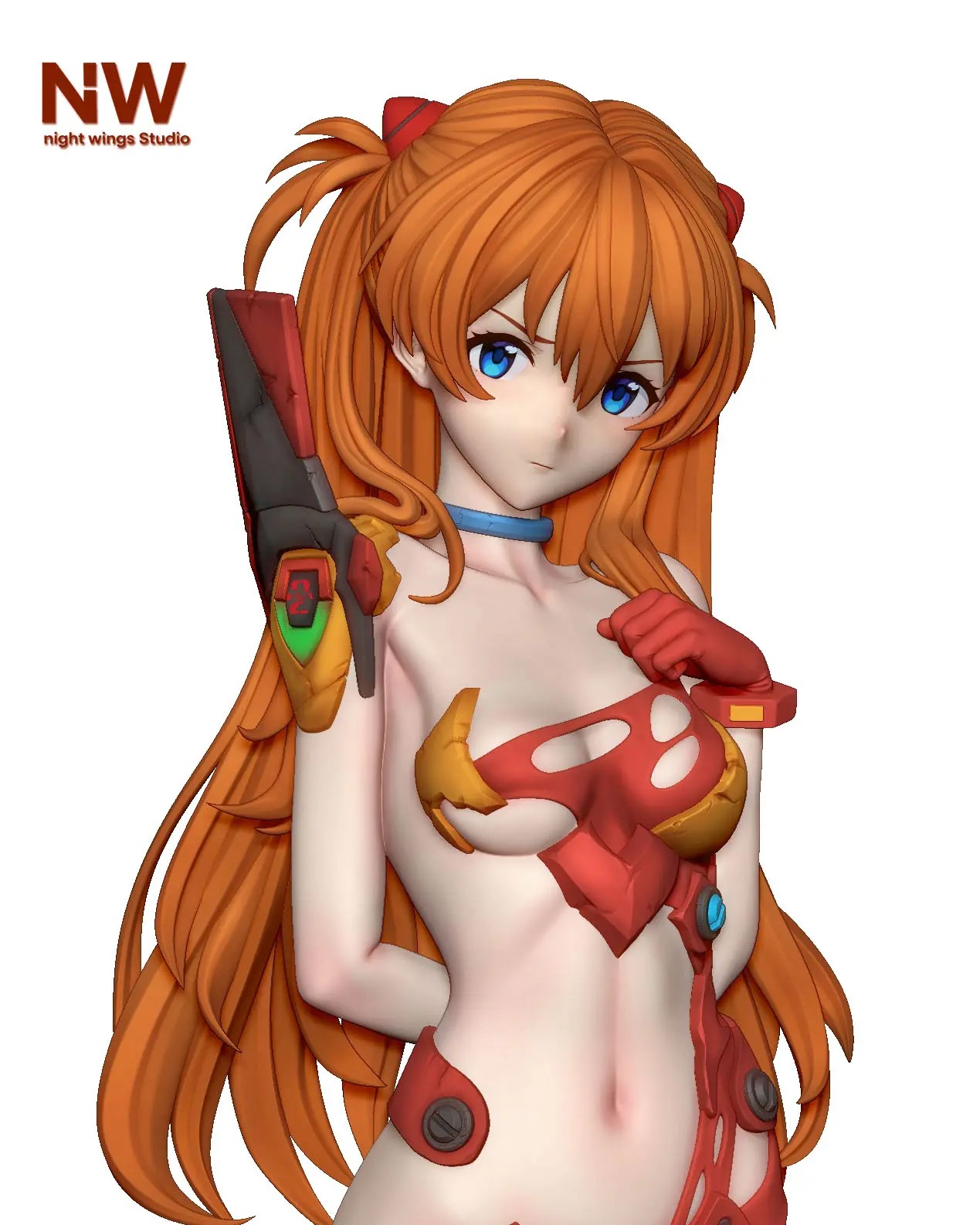 Night Wing Studio - Soryu Asuka Langley Mecha Girl Neon Genesis Evangelion