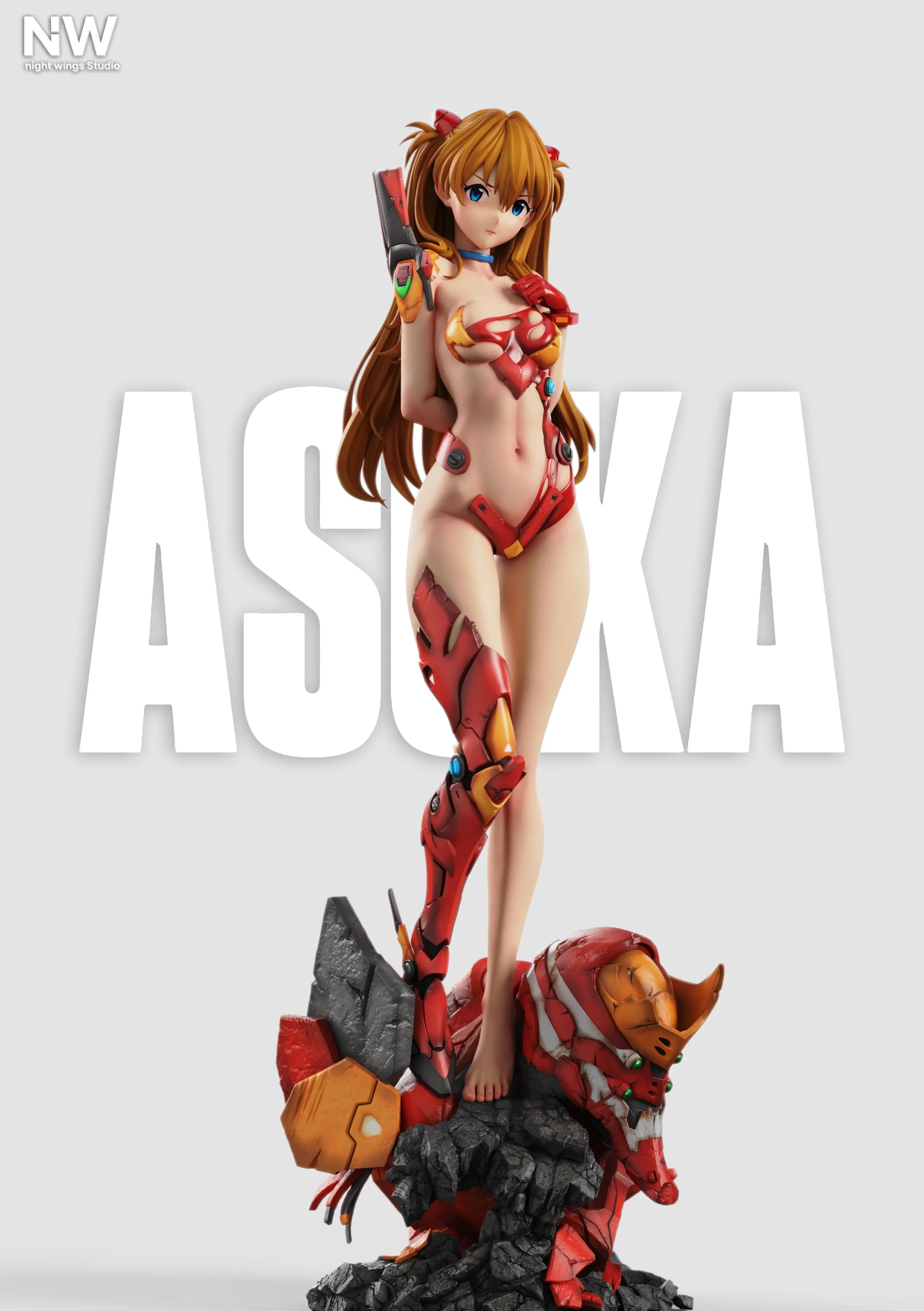 Night Wing Studio - Soryu Asuka Langley Mecha Girl Neon Genesis Evangelion