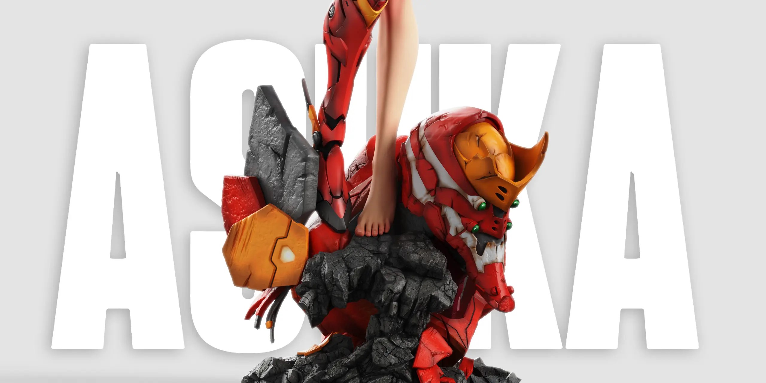 Night Wing Studio - Soryu Asuka Langley Mecha Girl Neon Genesis Evangelion