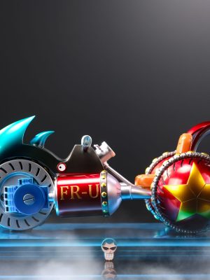 Ntwo Studio - One Piece Rhino Tank Franky Ntwo Studio - One Piece Rhino Tank Franky