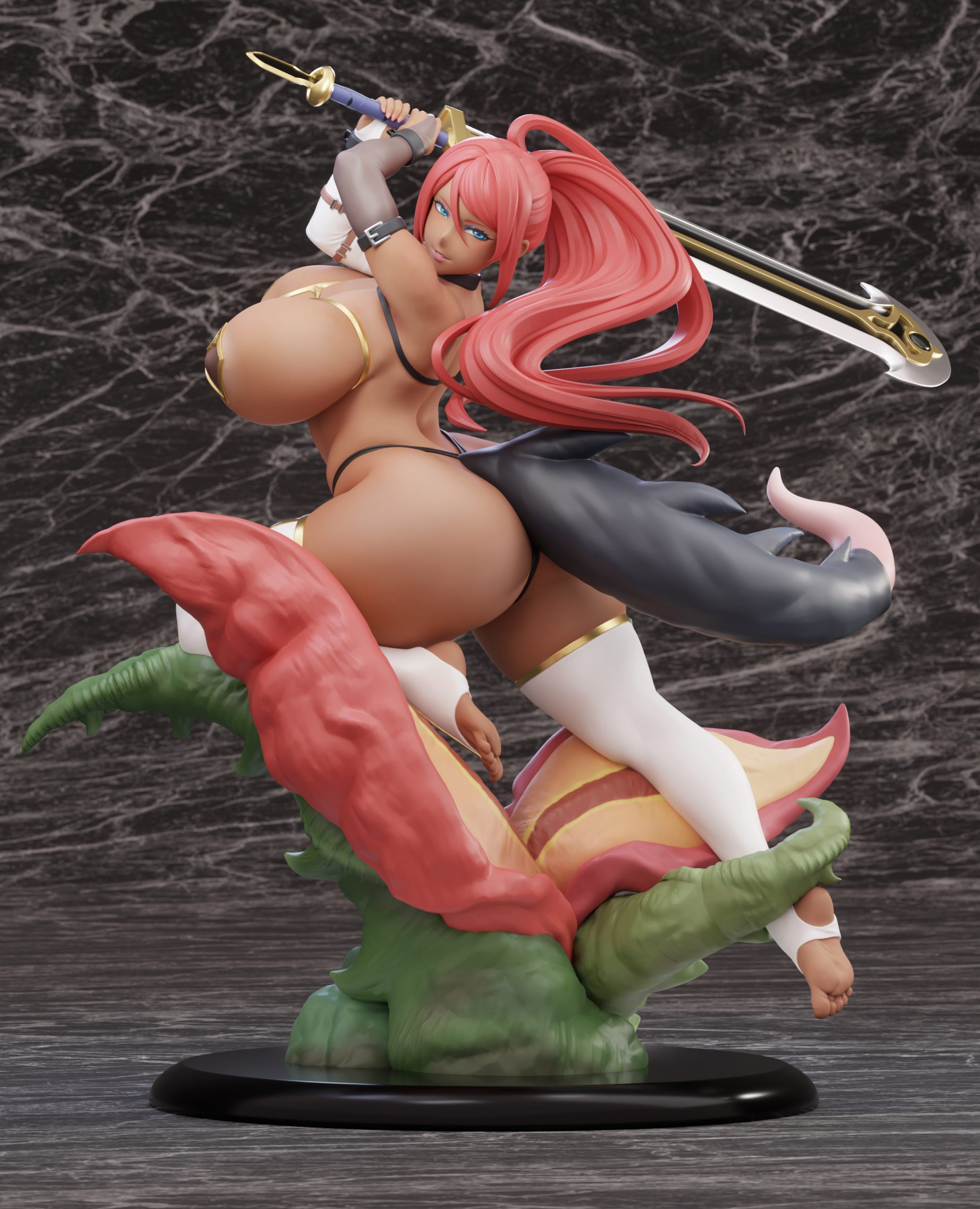 SODA Studio - Original Silver Rank Adventurer Fire Dragon Rinea (Licensed)