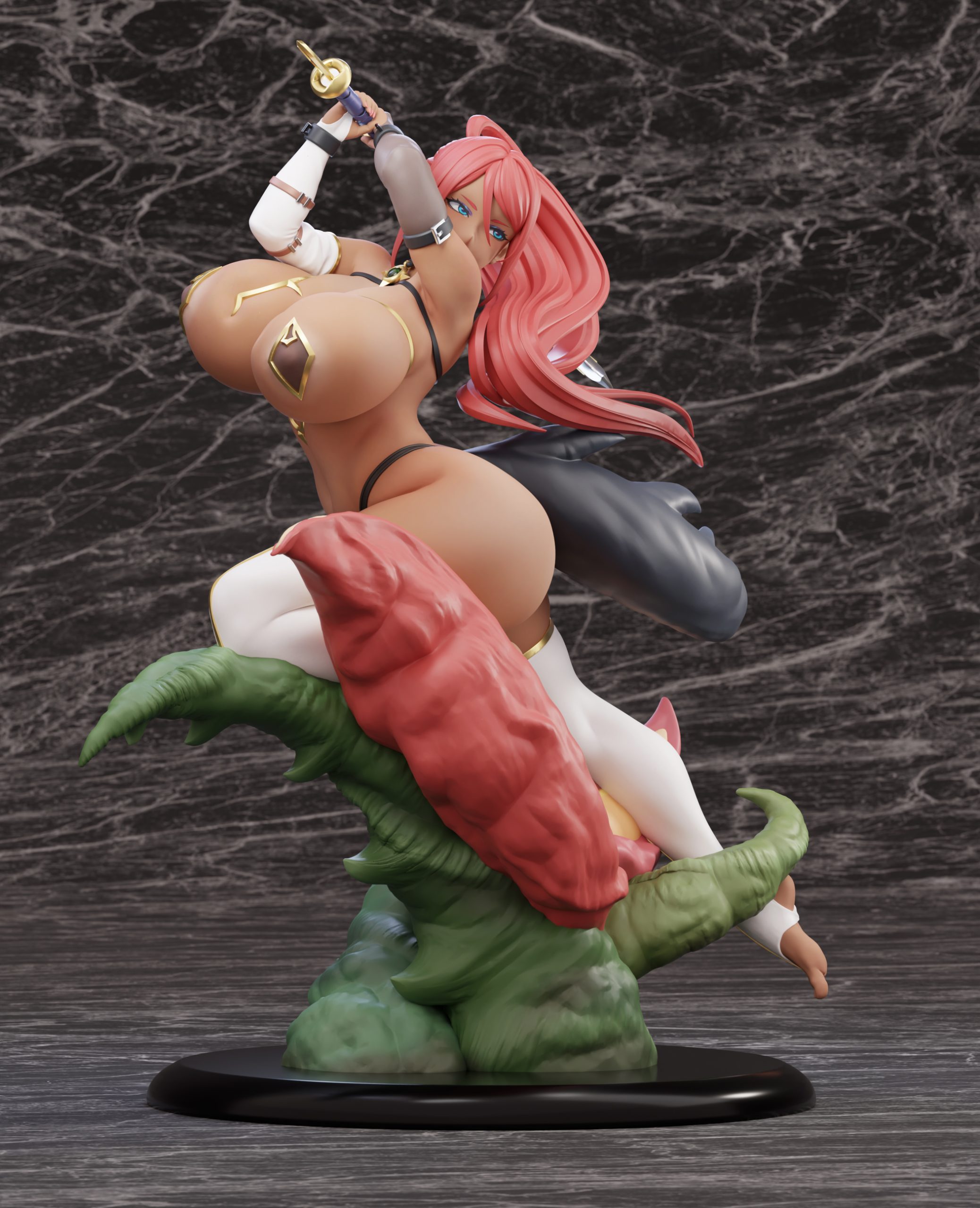 SODA Studio - Original Silver Rank Adventurer Fire Dragon Rinea (Licensed)