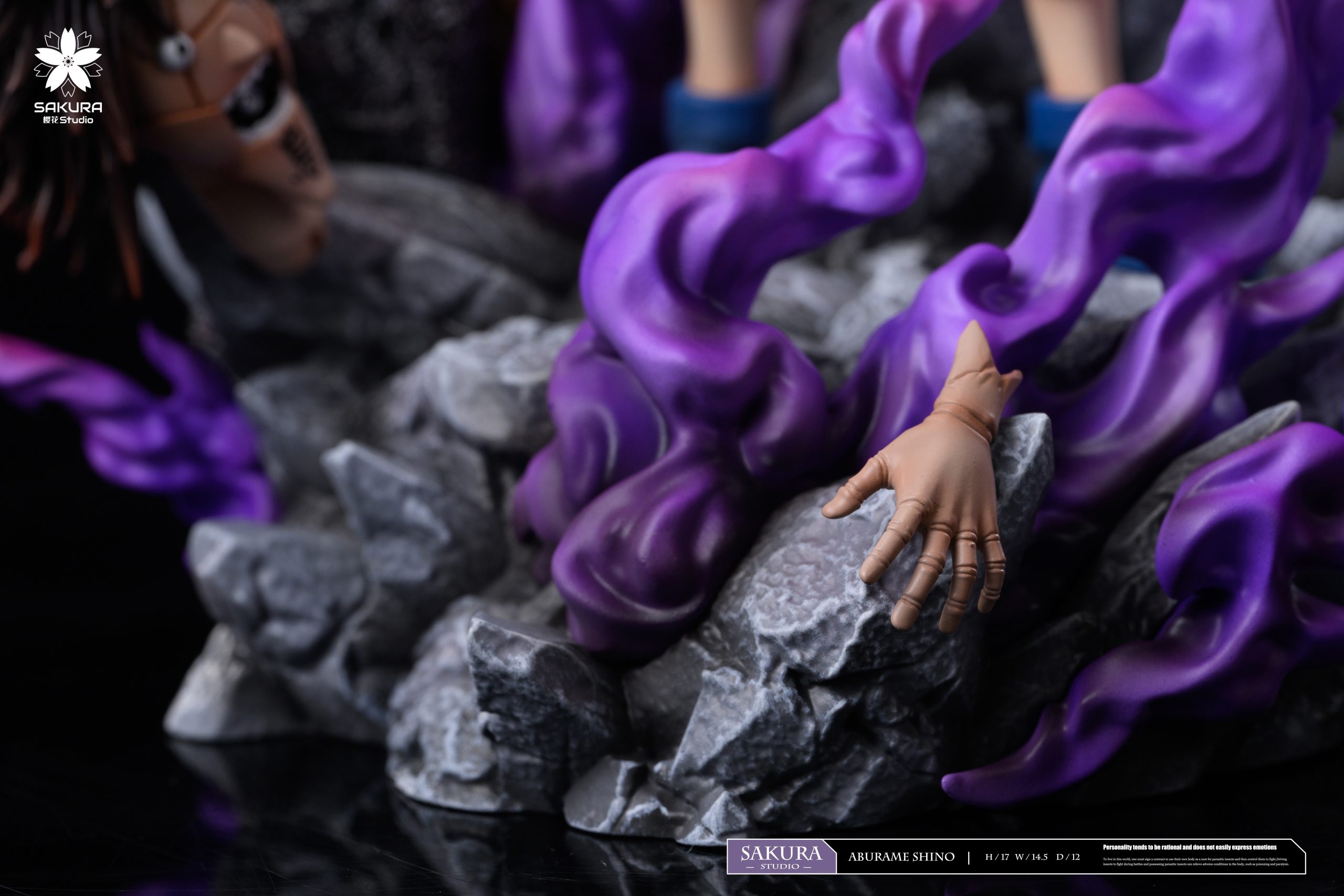 SAKURA Studio - Naruto Light Statue Resonance Series 10th Series Aburame Shino 11th Series Yamanaka Ino