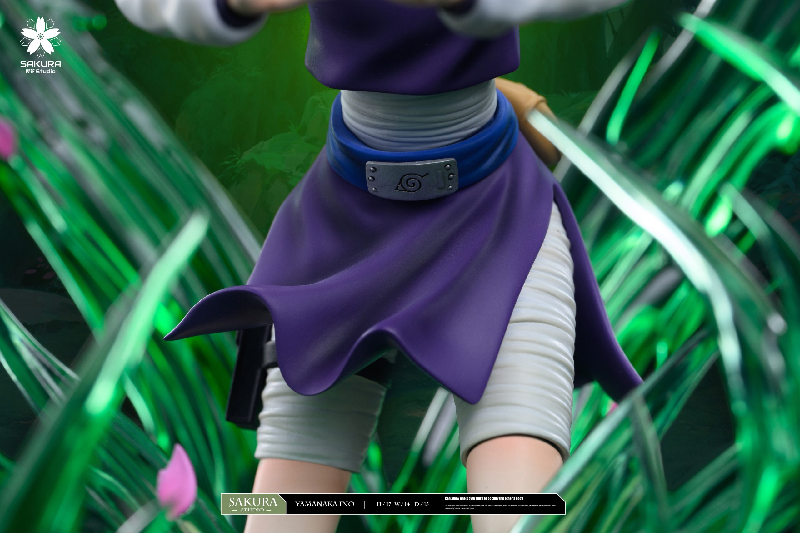 SAKURA Studio - Naruto Light Statue Resonance Series 10th Series Aburame Shino 11th Series Yamanaka Ino