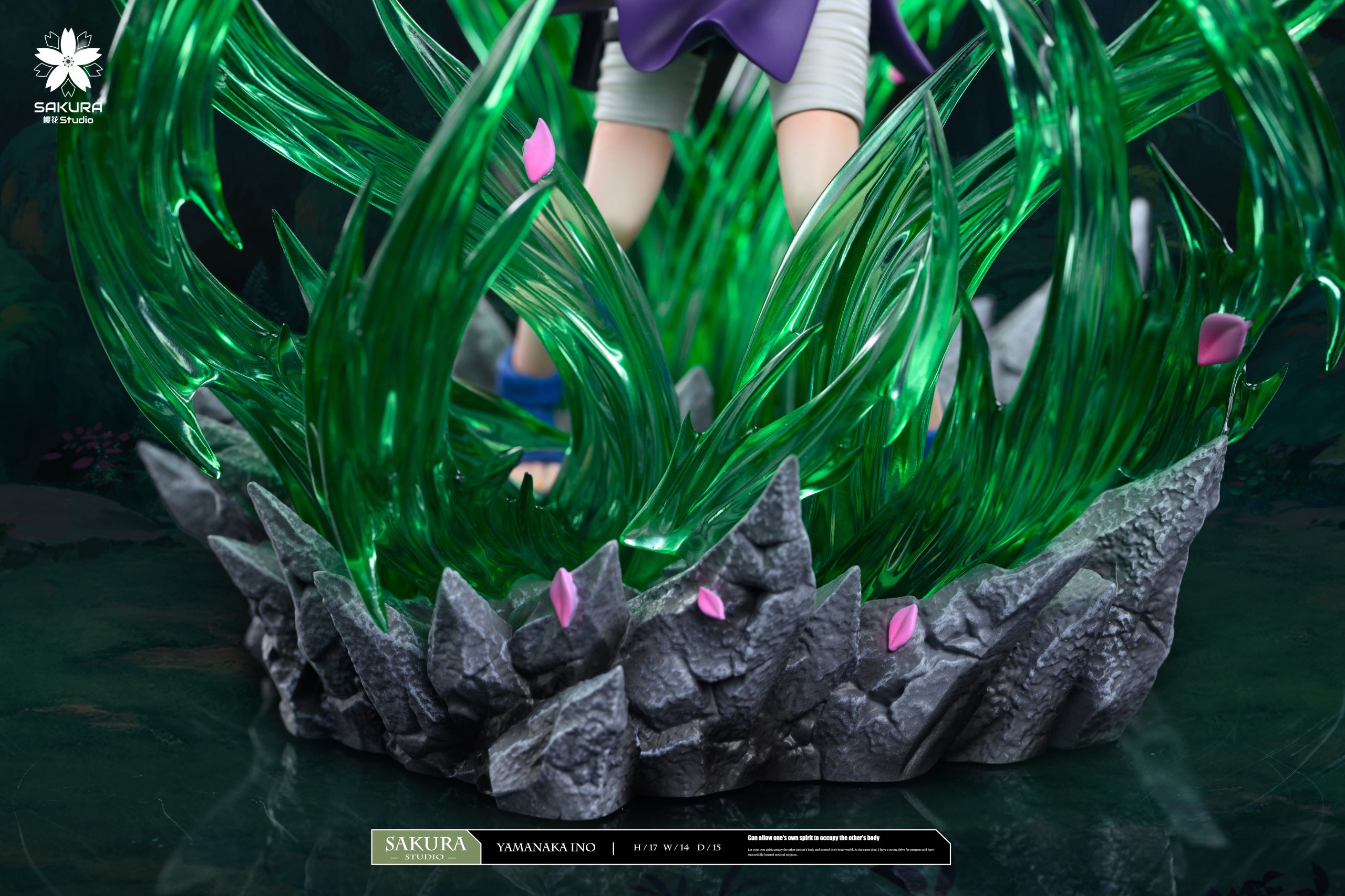 SAKURA Studio - Naruto Light Statue Resonance Series 10th Series Aburame Shino 11th Series Yamanaka Ino