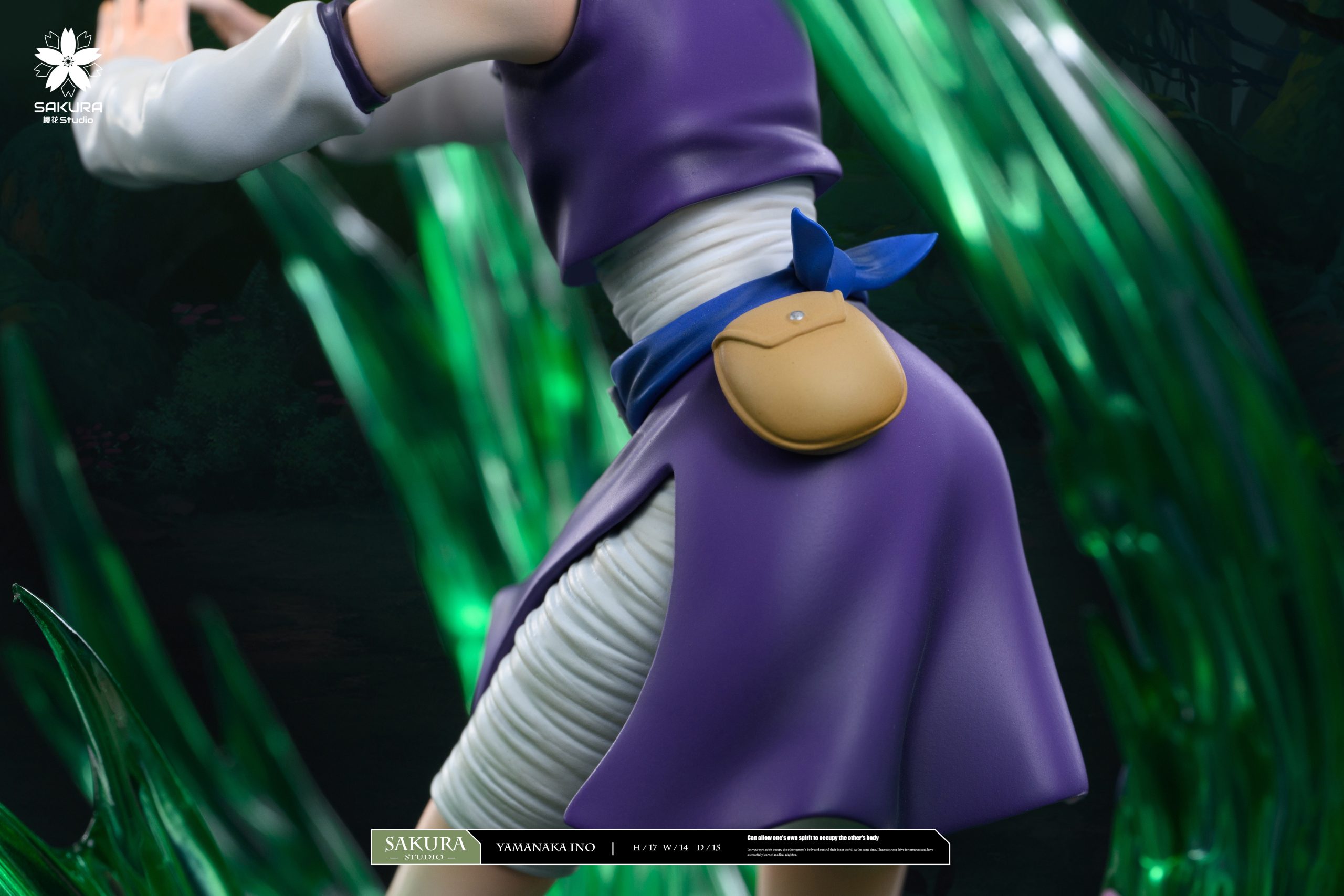 SAKURA Studio - Naruto Light Statue Resonance Series 10th Series Aburame Shino 11th Series Yamanaka Ino