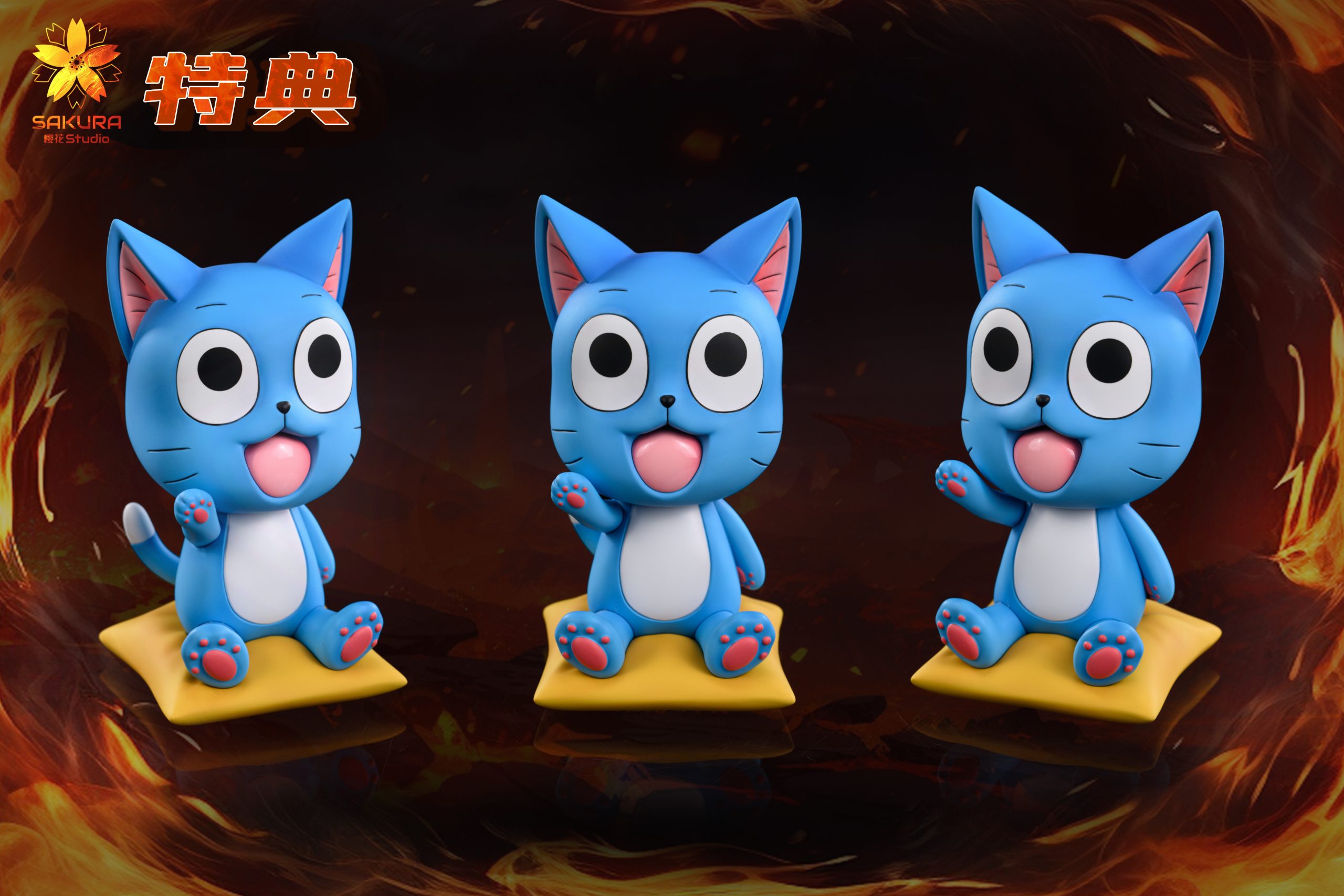 SAKURA Studio - Fairy Tail 01 The Fire Dragon Natsu Dragneel