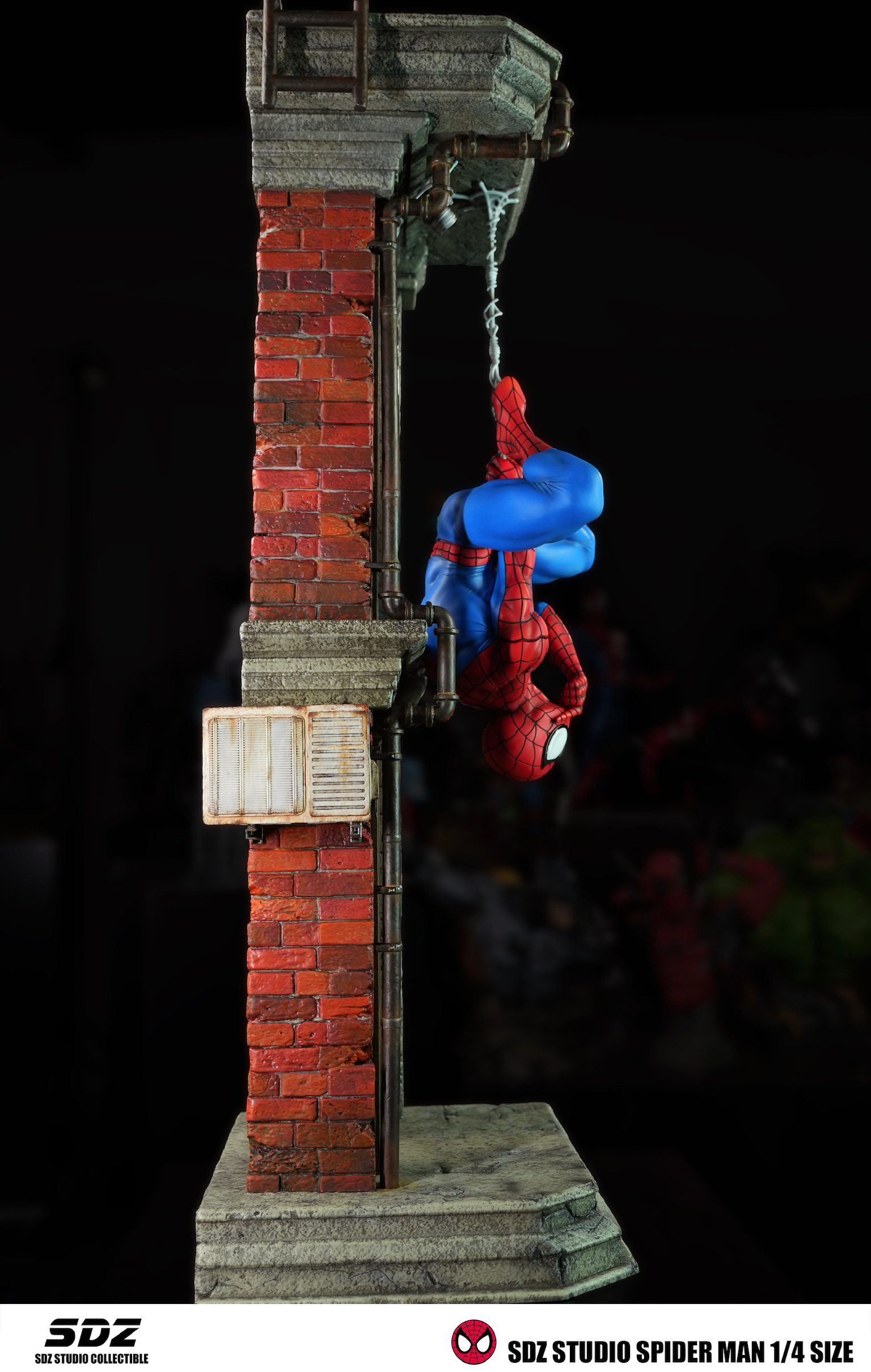 SDZ Studio - Marvel Upside down Spider Man