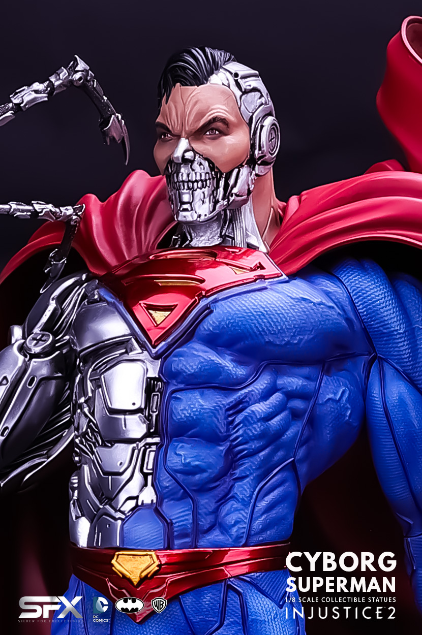 SFX Collectibles - DC Villain 1/8 CYBORG SUPERMAN Cyborg Superman (Licensed)