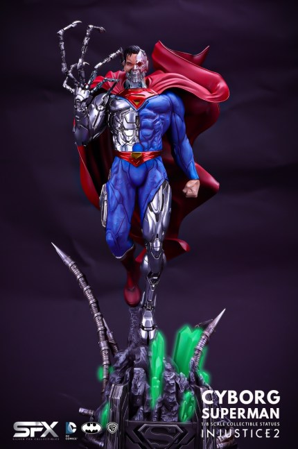 SFX Collectibles - DC Villain 1/8 CYBORG SUPERMAN Cyborg Superman (Licensed) SFX Collectibles - DC Villain 1/8 CYBORG SUPERMAN Cyborg Superman (Licensed)