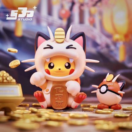 SJD Studio - Pok??mon Pikachu cos Meowth SJD Studio - Pok??mon Pikachu cos Meowth