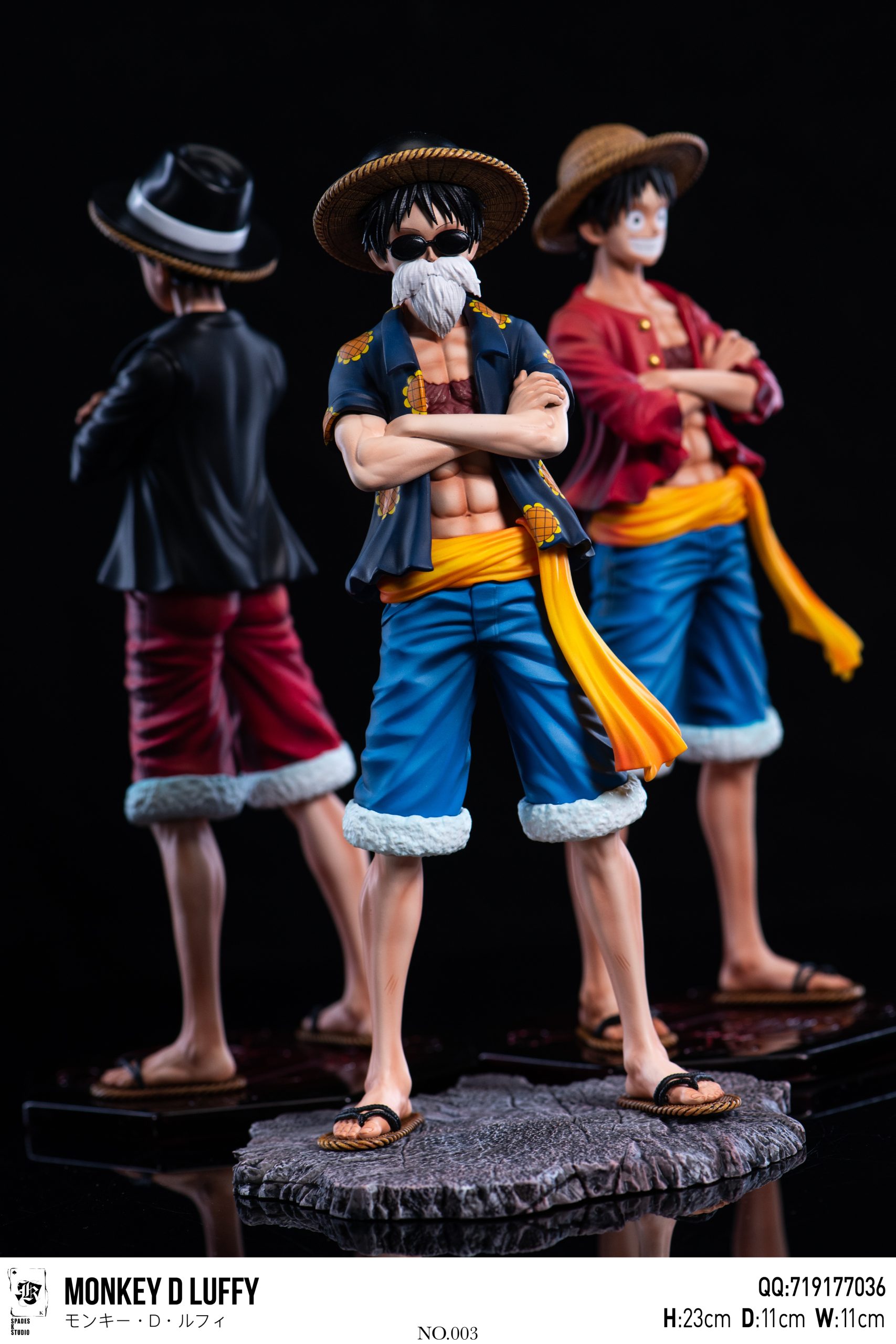 SPADES K Studio - One Piece Straw Hat Resonance Series Third Round All Costumes Project First Round Monkey D. Luffy
