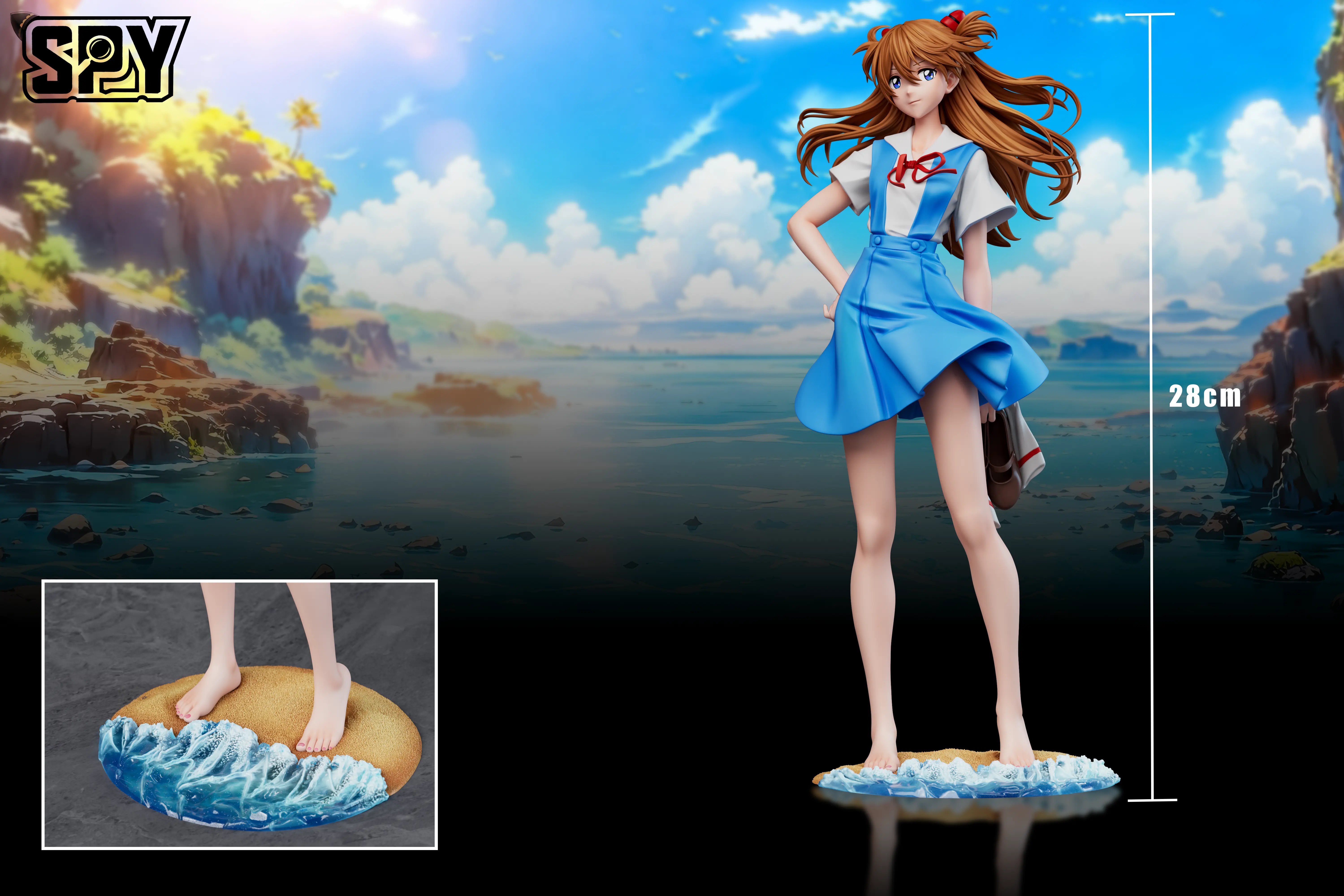 SPY Studio - School Uniform Asuka Neon Genesis Evangelion