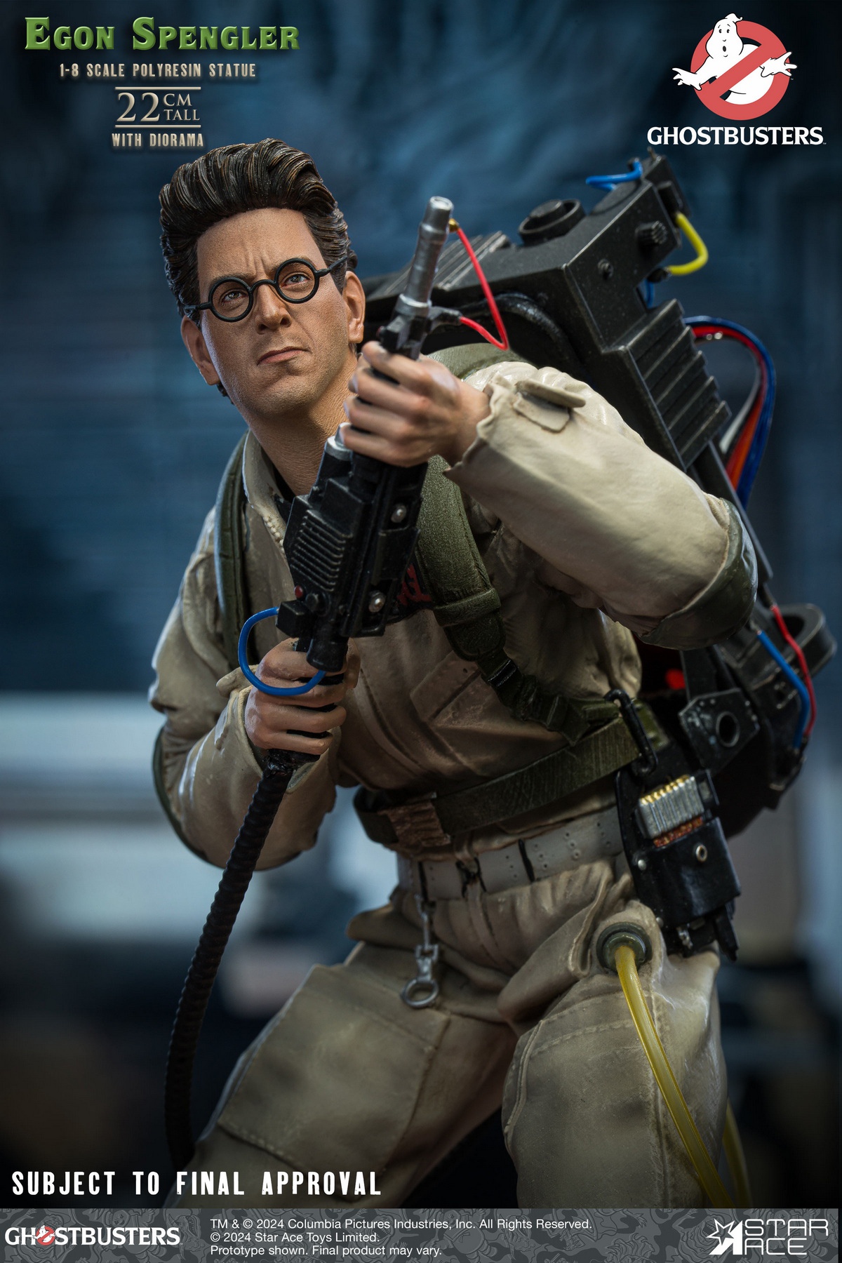 STAR ACE Toys - Ghostbusters Egon Spengler & Ray Stantz 1/8 scale Polyresin Statue (Licensed)