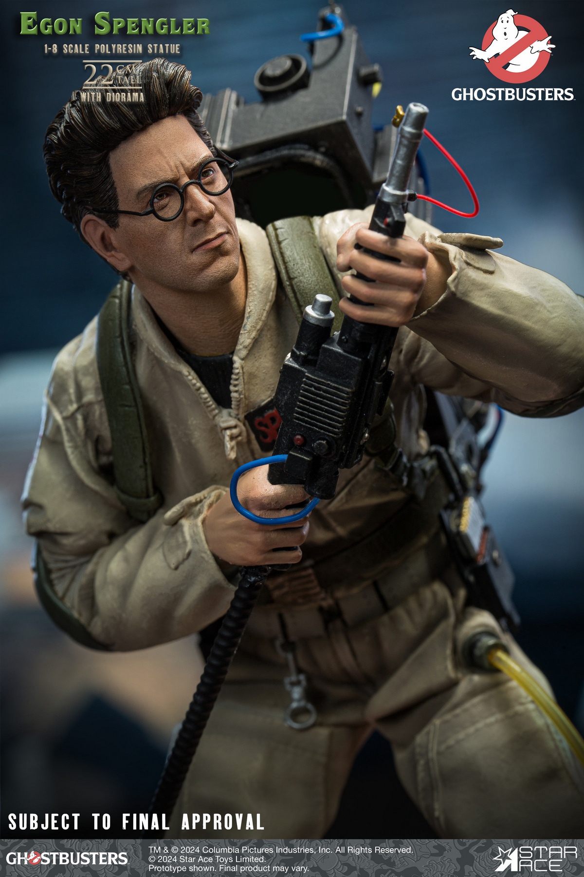 STAR ACE Toys - Ghostbusters Egon Spengler & Ray Stantz 1/8 scale Polyresin Statue (Licensed)