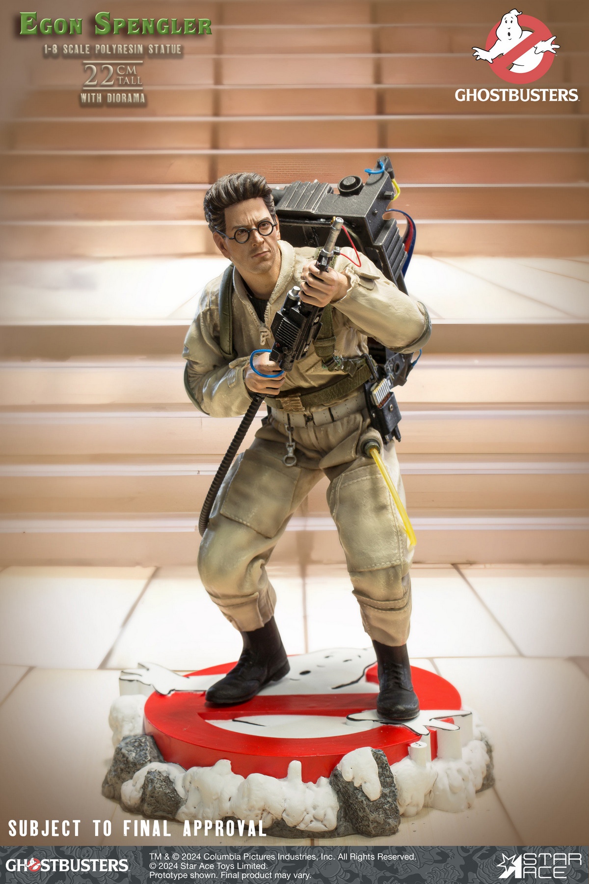 STAR ACE Toys - Ghostbusters Egon Spengler & Ray Stantz 1/8 scale Polyresin Statue (Licensed)