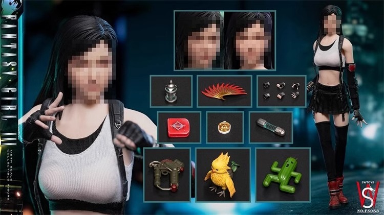 SWTOYS Studio - Final Fantasy NOFS066 Three styles Tifa