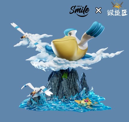 Smile Studio & Duan Zao Jiang Studio - Pokémon Water Ecology Series #1 Pelipper Evolution Ecology Smile Studio & Duan Zao Jiang Studio - Pokémon Water Ecology Series #1 Pelipper Evolution Ecology