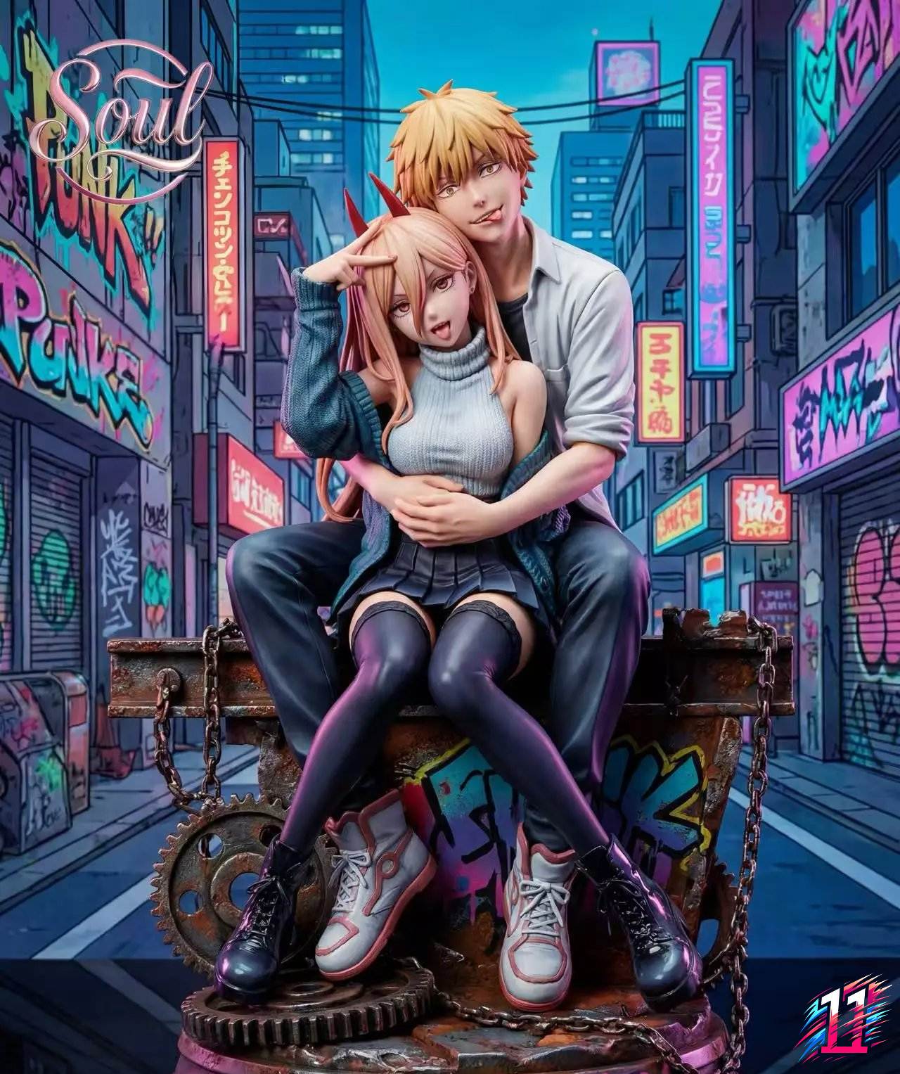 Soul Studio - Denji X Power Chainsaw Man