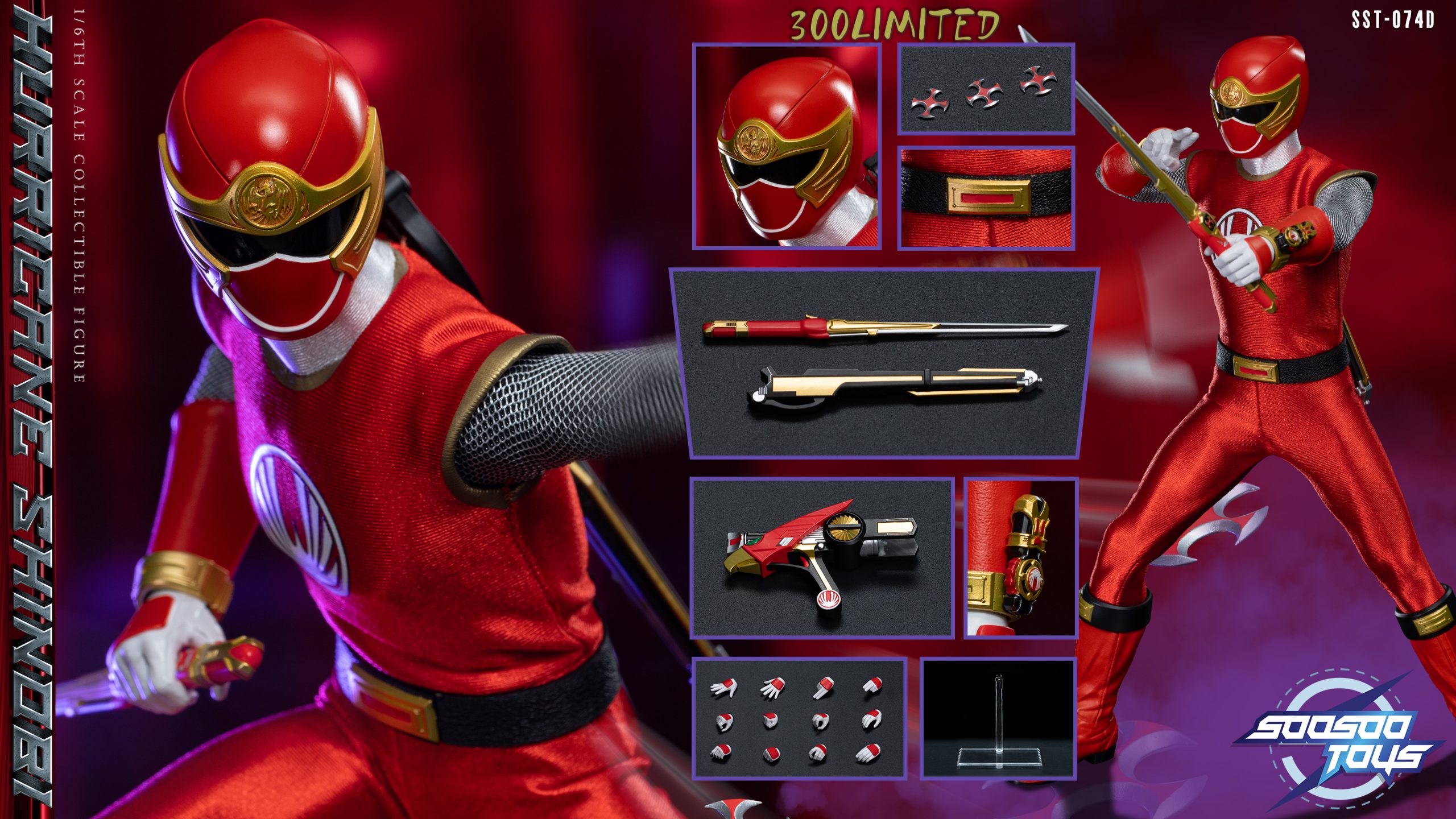 Soosootoys Studio - Sentai Series SST074D Hurricane shinobi