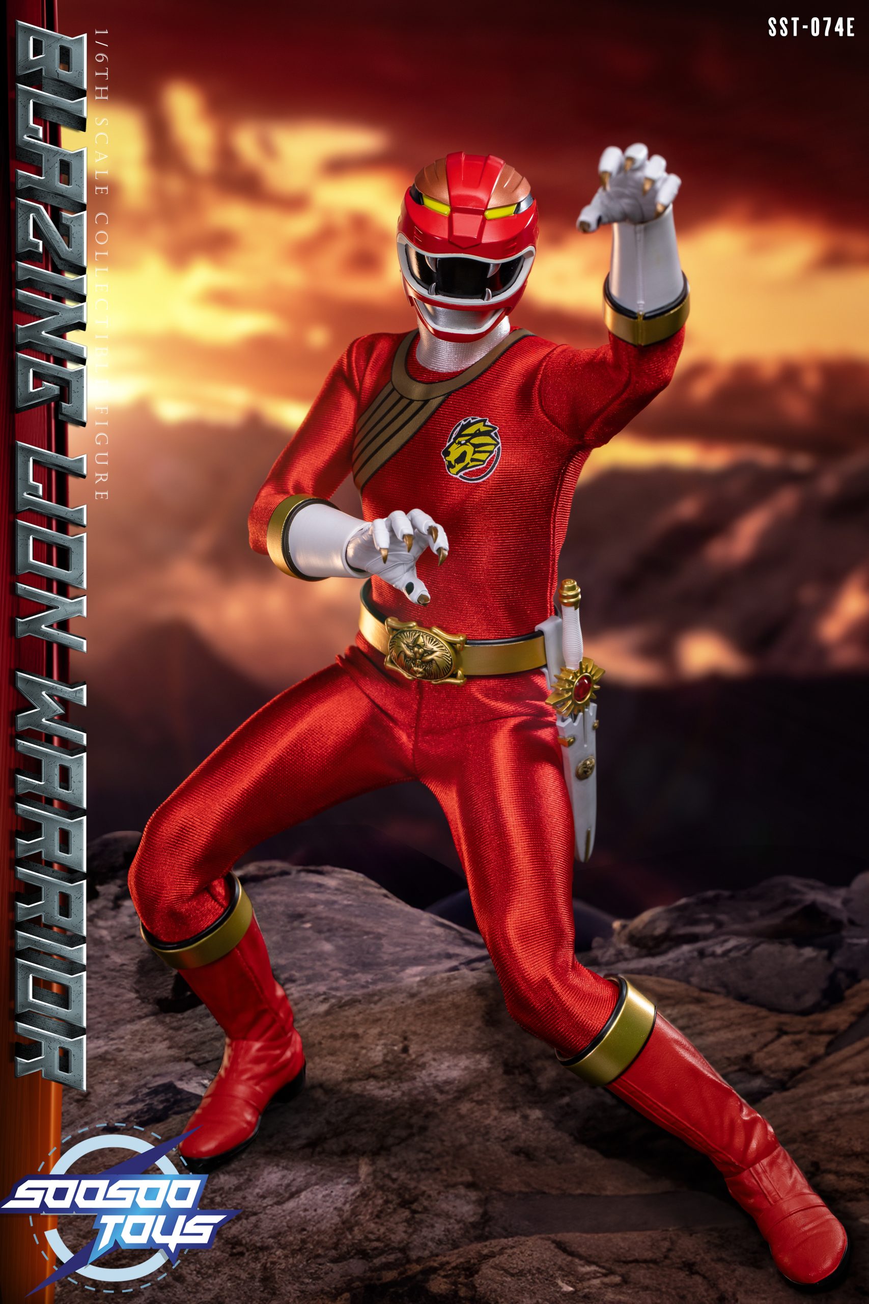 Soosootoys Studio - Sentai Series SST074E Blazing lion warrior