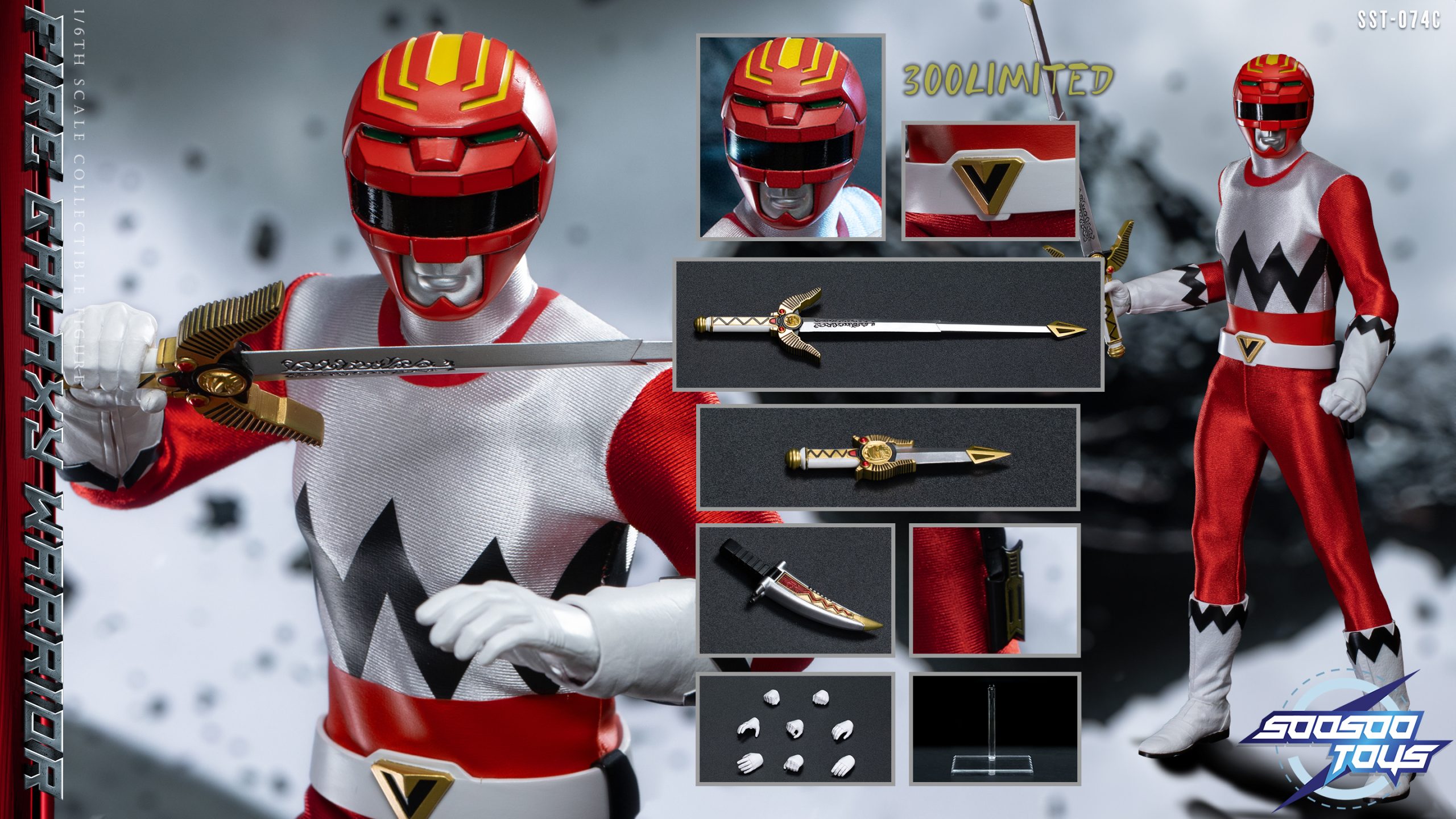 Soosootoys Studio - Super Sentai Series SST074C FIRE GALAXY WARRIOR