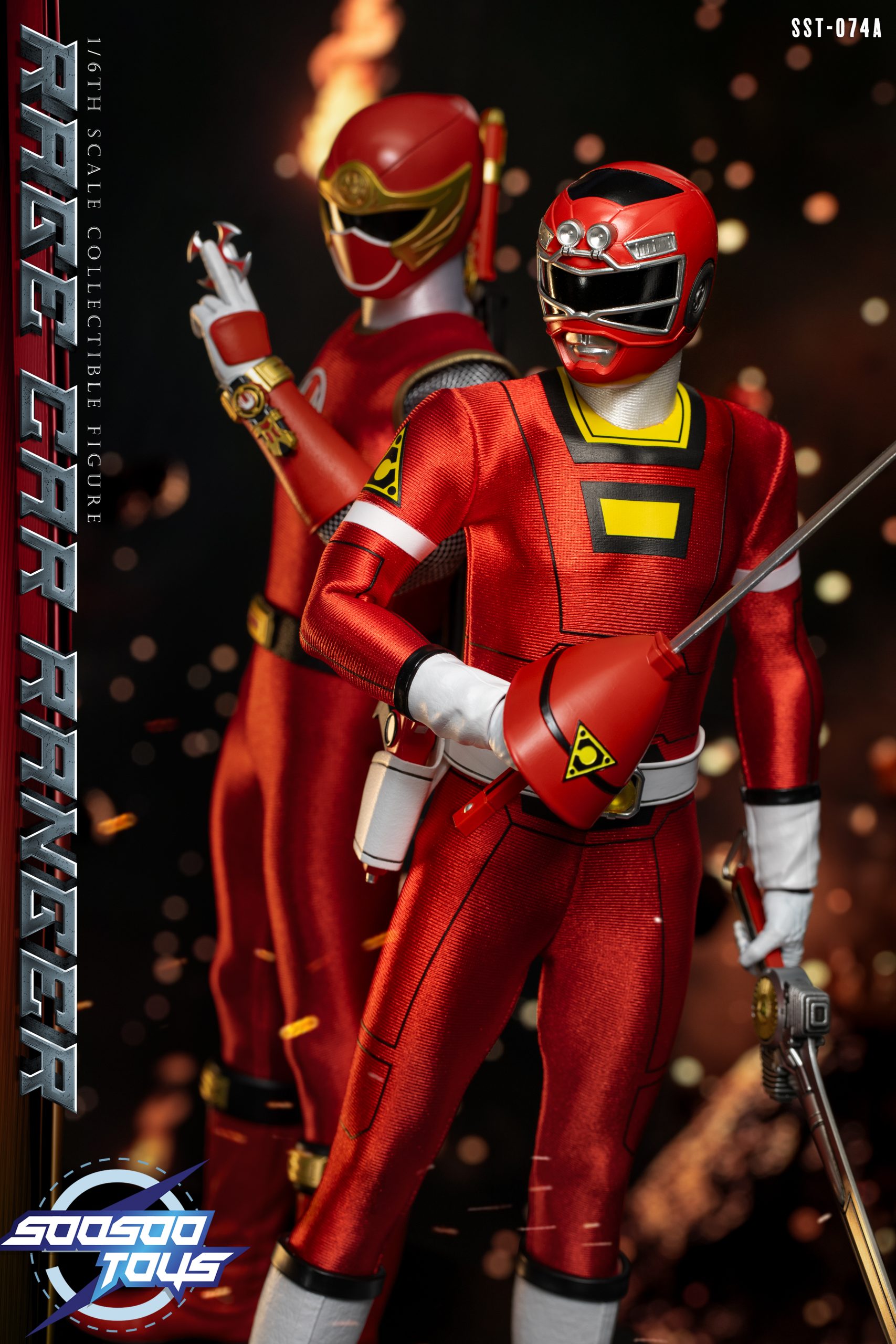 Soosootoys Studio - Super Sentai Series ST074A Rage car ranger