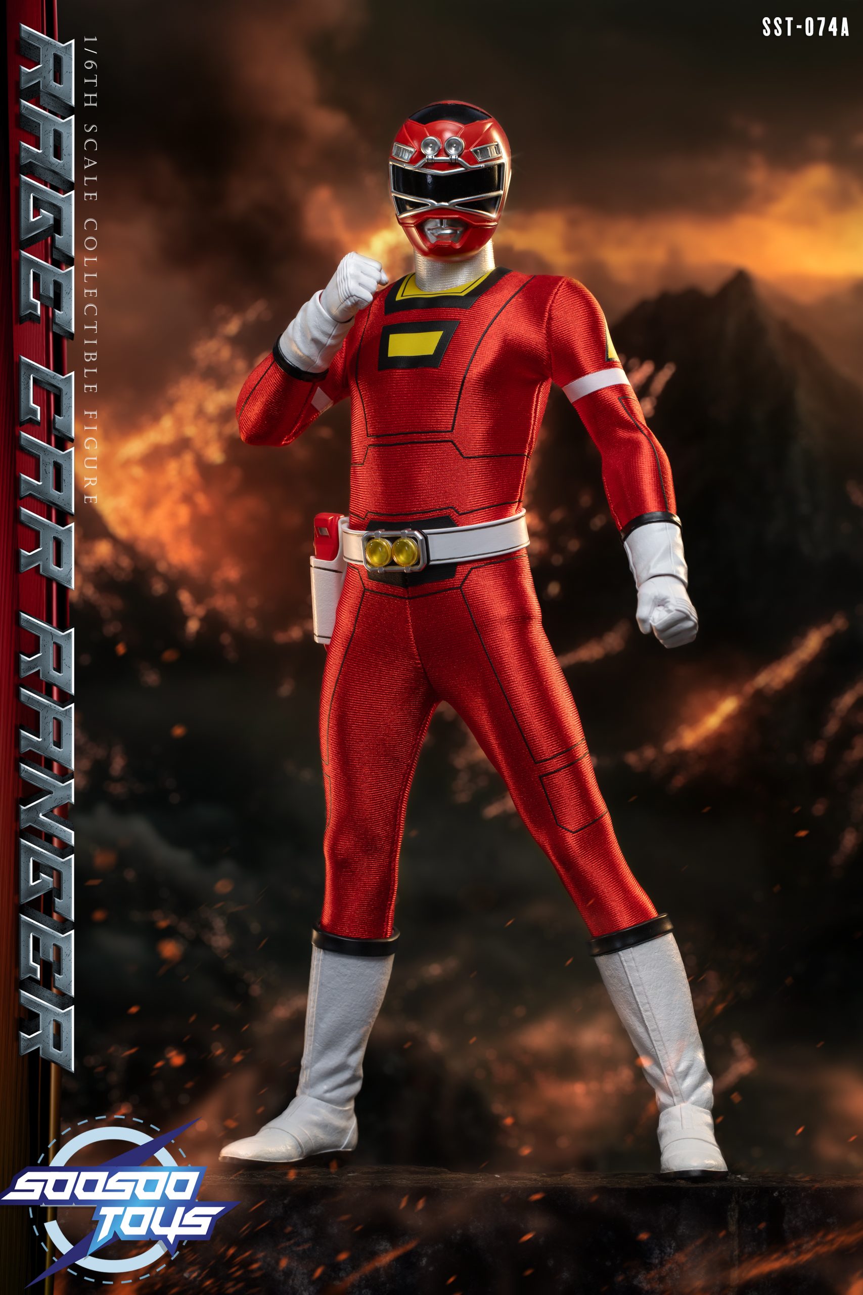 Soosootoys Studio - Super Sentai Series ST074A Rage car ranger