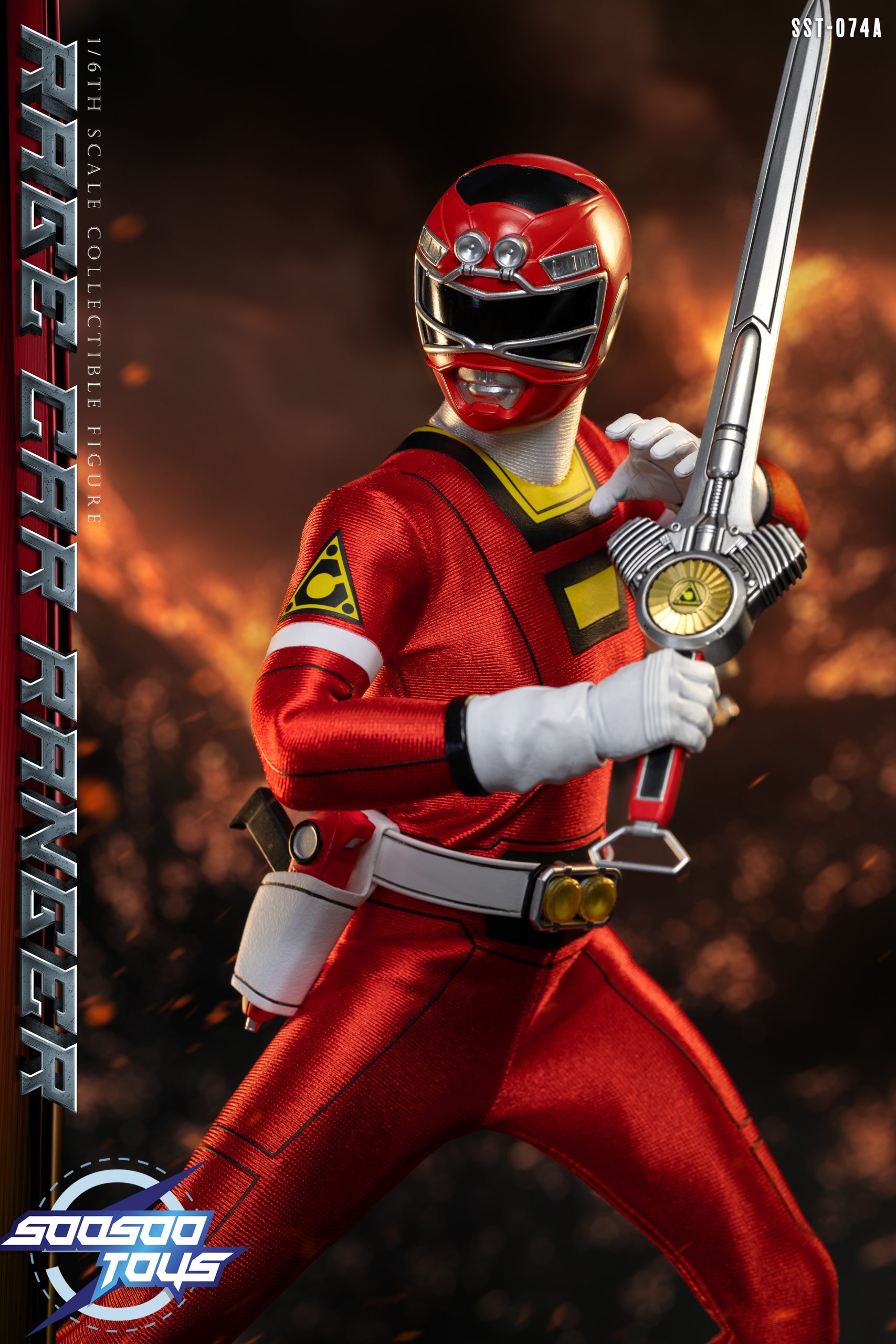 Soosootoys Studio - Super Sentai Series ST074A Rage car ranger