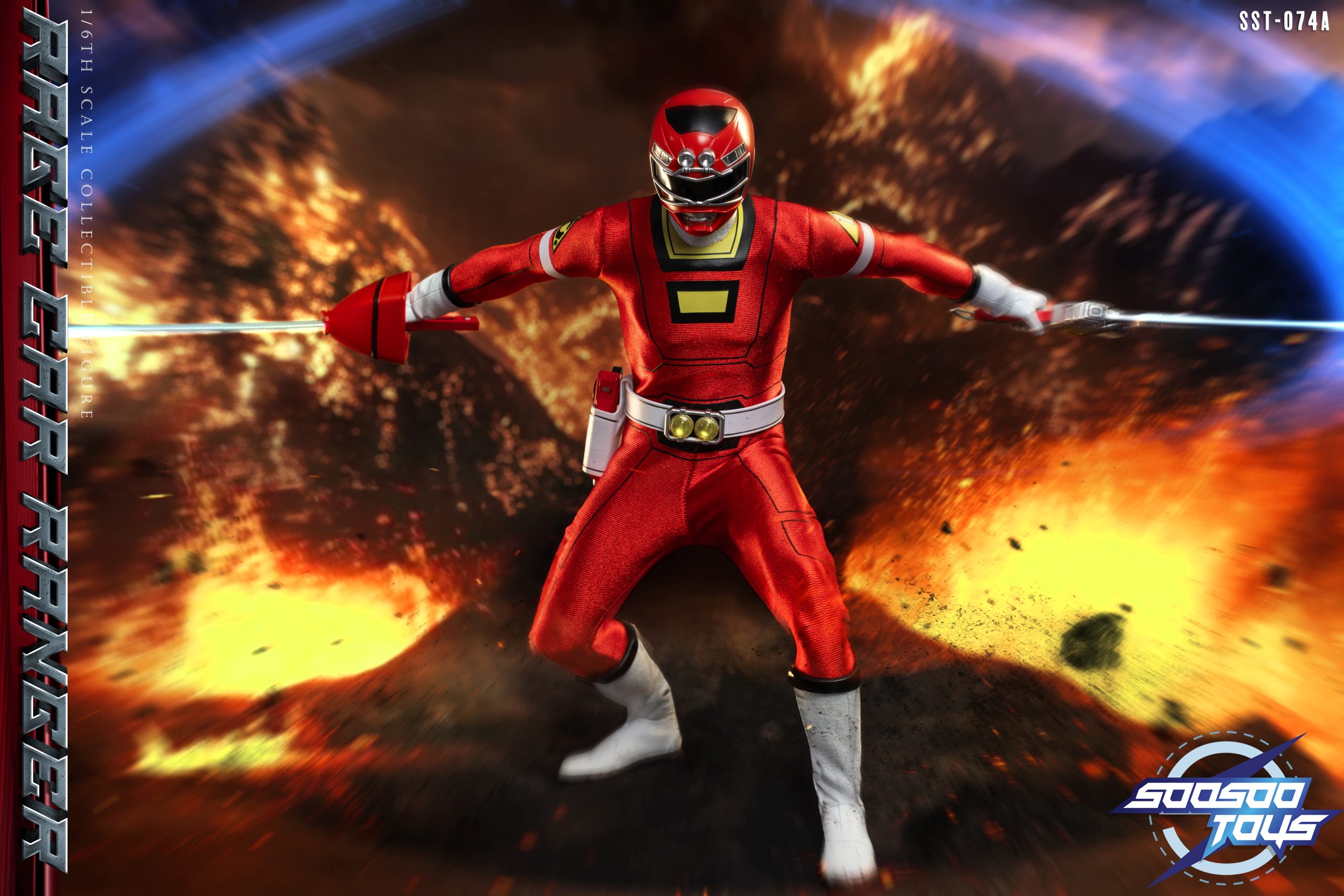 Soosootoys Studio - Super Sentai Series ST074A Rage car ranger