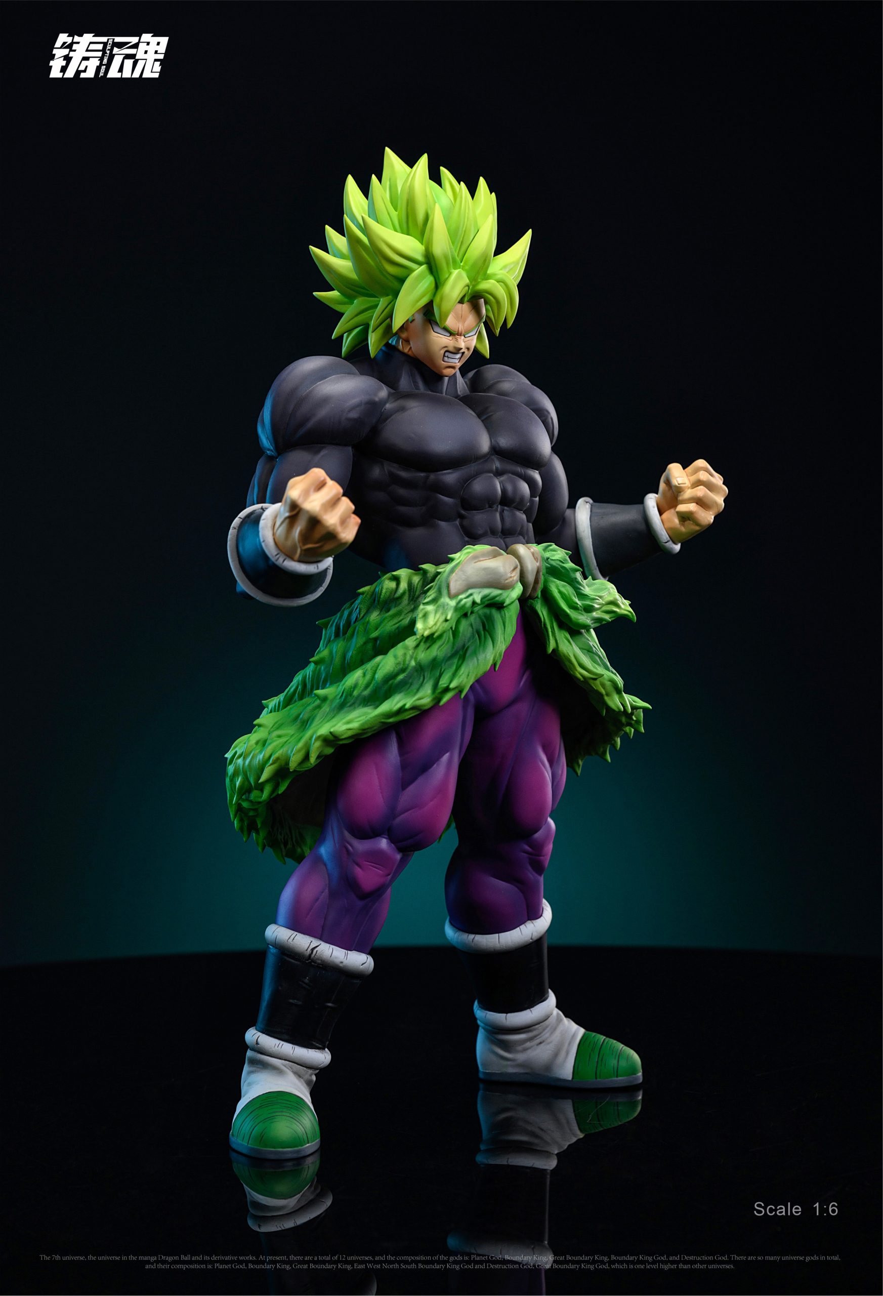 Sculpting Soul Studio - Super Warriors of Universe 7 (Goku, Vegeta, Gohan, Piccolo, Broly)