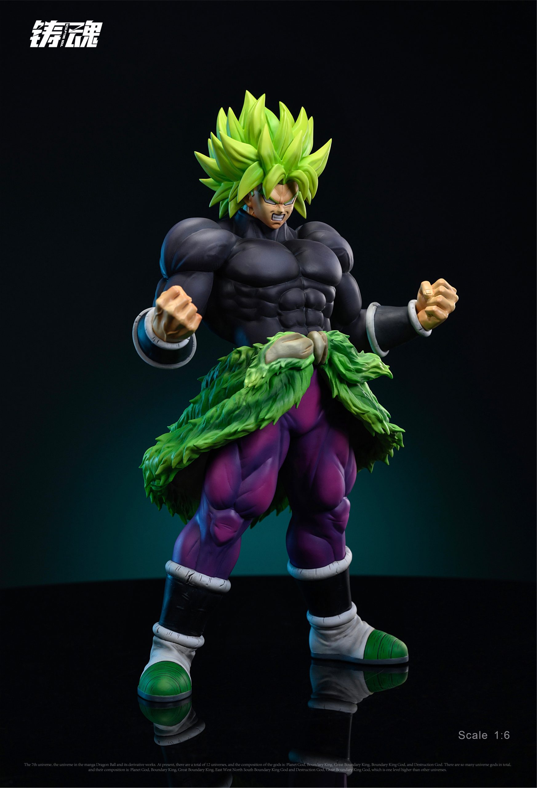 Sculpting Soul Studio - Super Warriors of Universe 7 (Goku, Vegeta, Gohan, Piccolo, Broly)