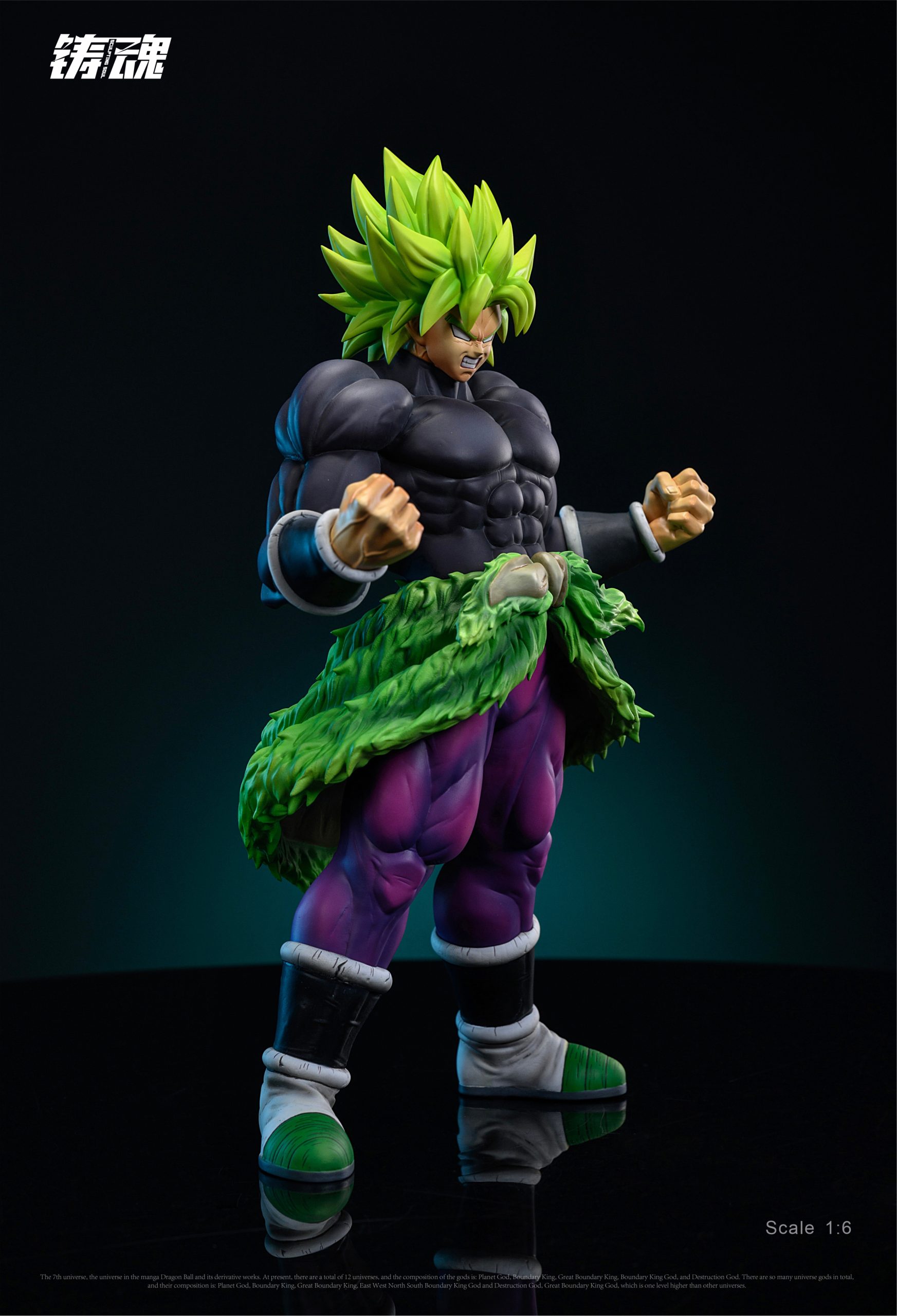 Sculpting Soul Studio - Super Warriors of Universe 7 (Goku, Vegeta, Gohan, Piccolo, Broly)