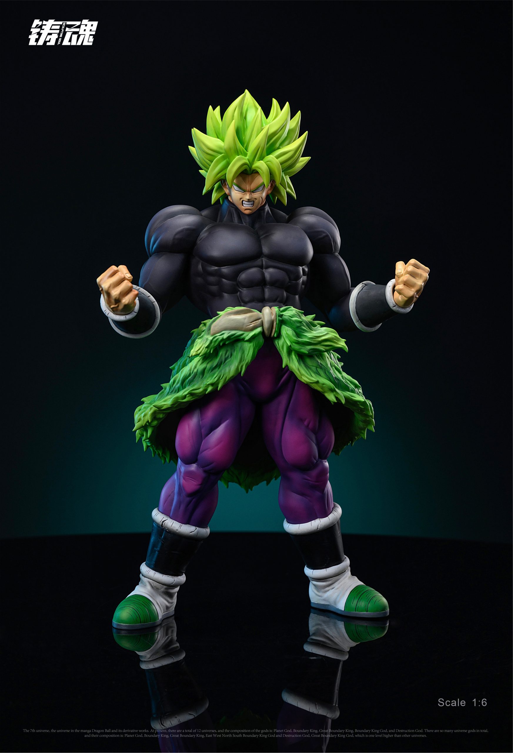 Sculpting Soul Studio - Super Warriors of Universe 7 (Goku, Vegeta, Gohan, Piccolo, Broly)