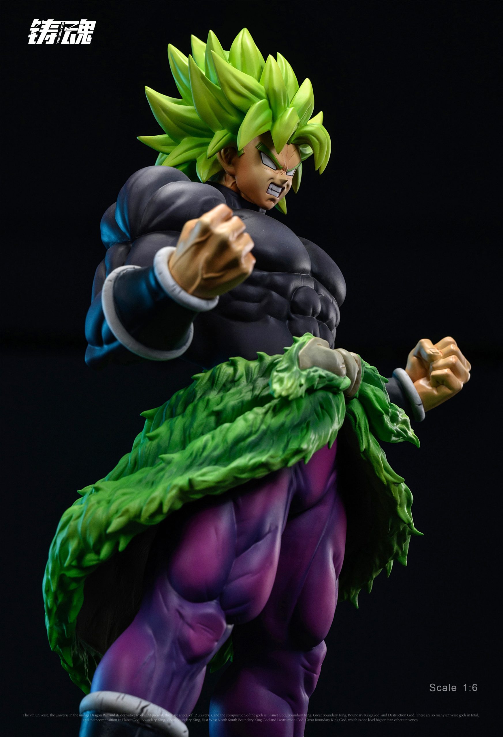 Sculpting Soul Studio - Super Warriors of Universe 7 (Goku, Vegeta, Gohan, Piccolo, Broly)