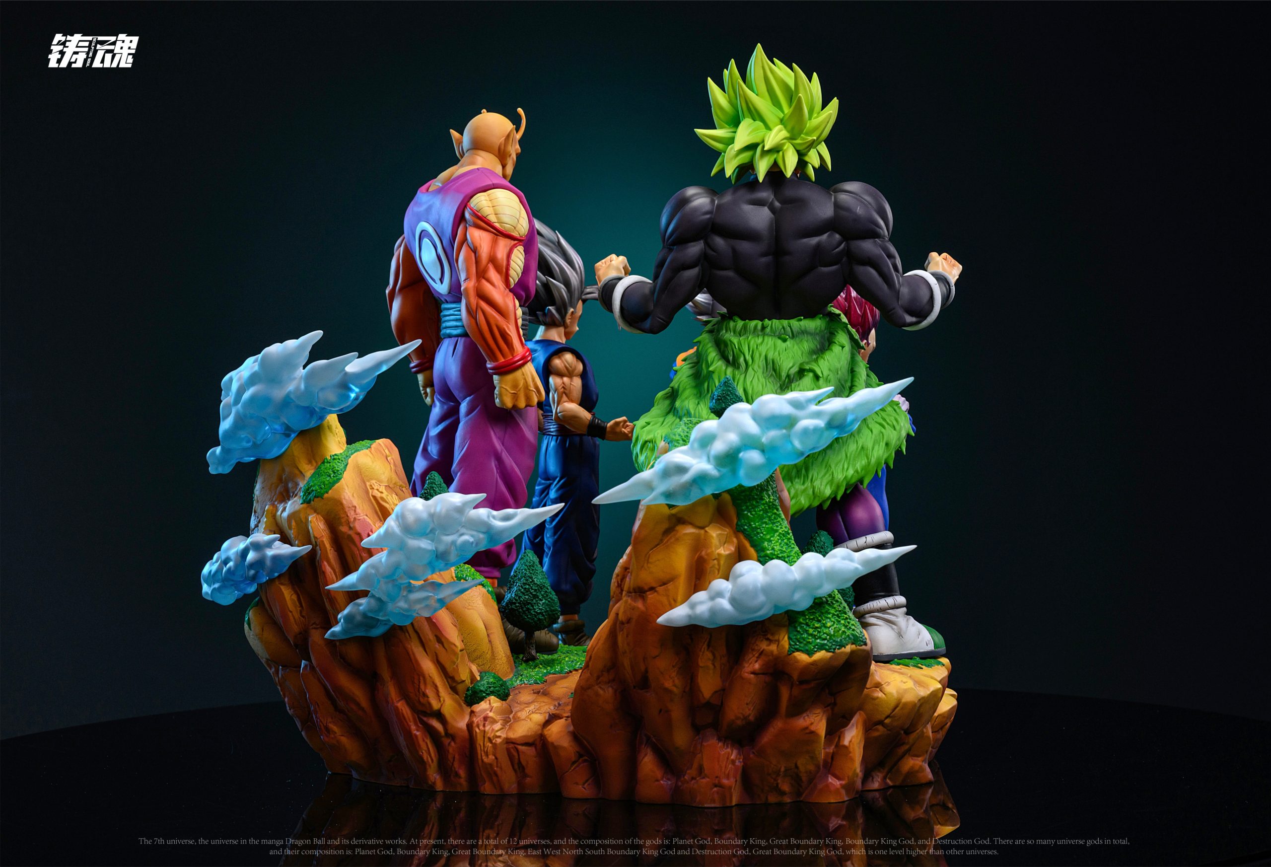 Sculpting Soul Studio - Super Warriors of Universe 7 (Goku, Vegeta, Gohan, Piccolo, Broly)