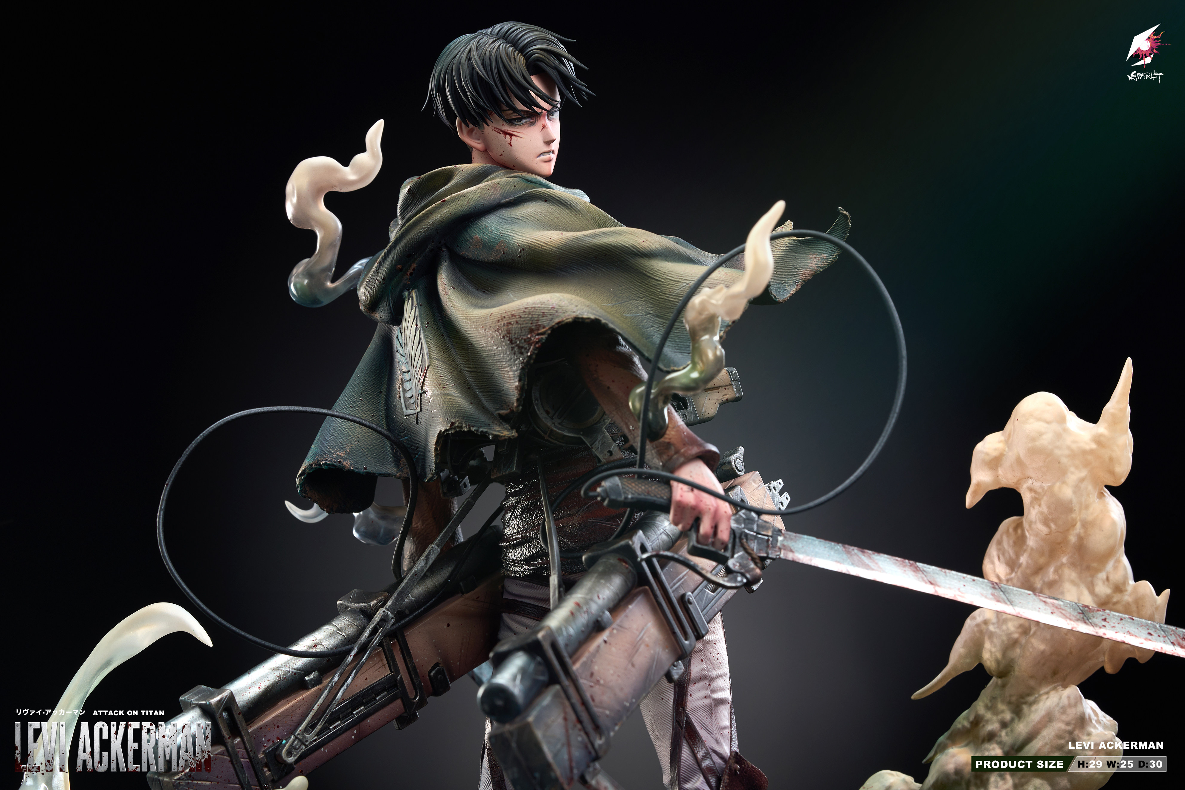 Scarlet Studio - Levi Ackerman Attack On Titan