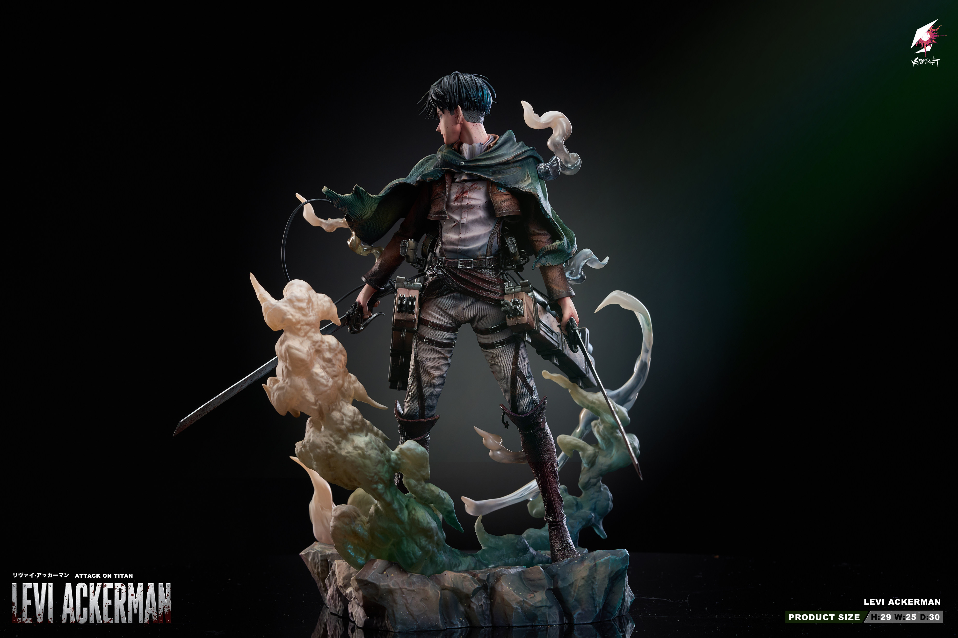 Scarlet Studio - Levi Ackerman Attack On Titan