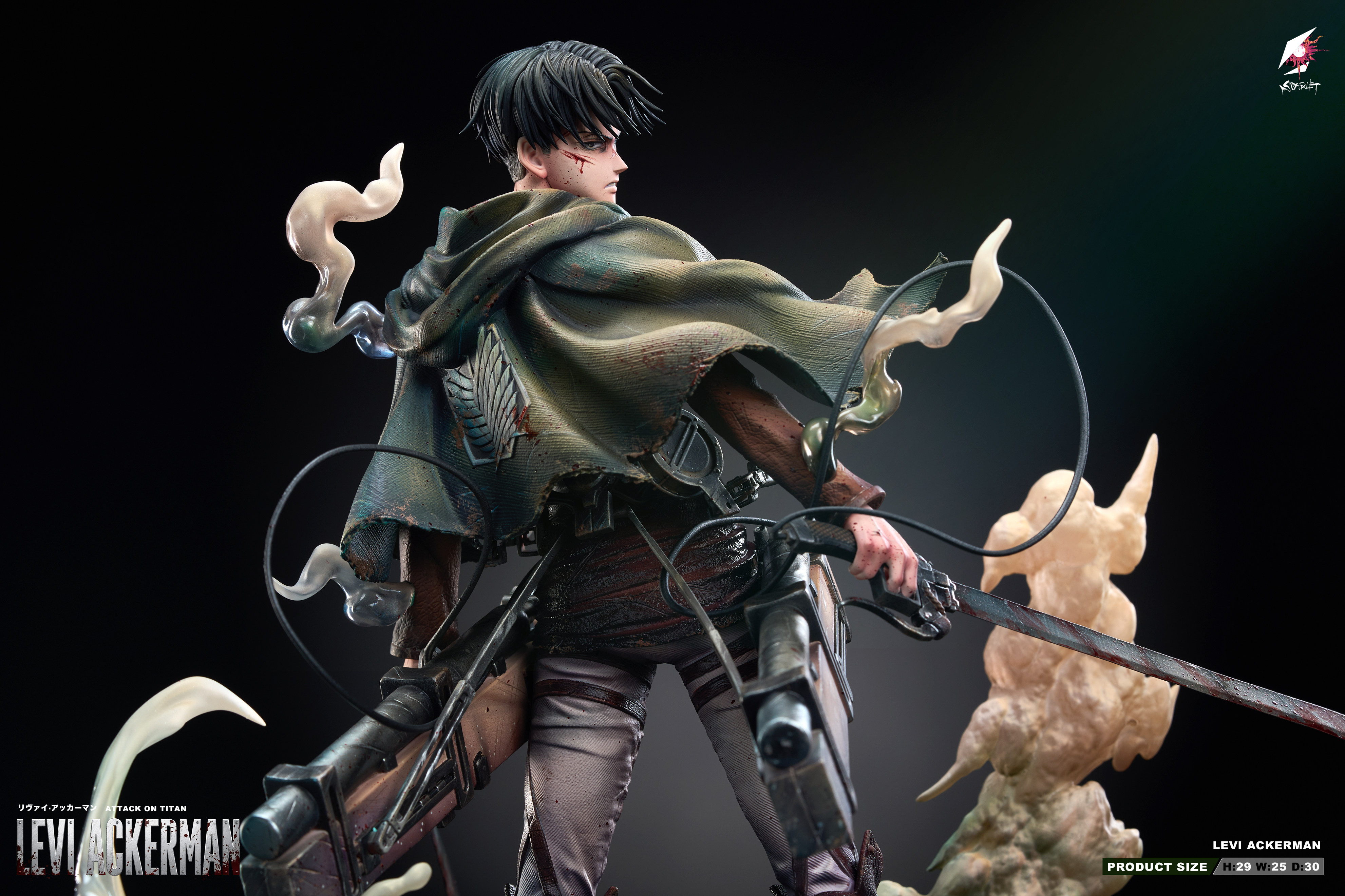 Scarlet Studio - Levi Ackerman Attack On Titan