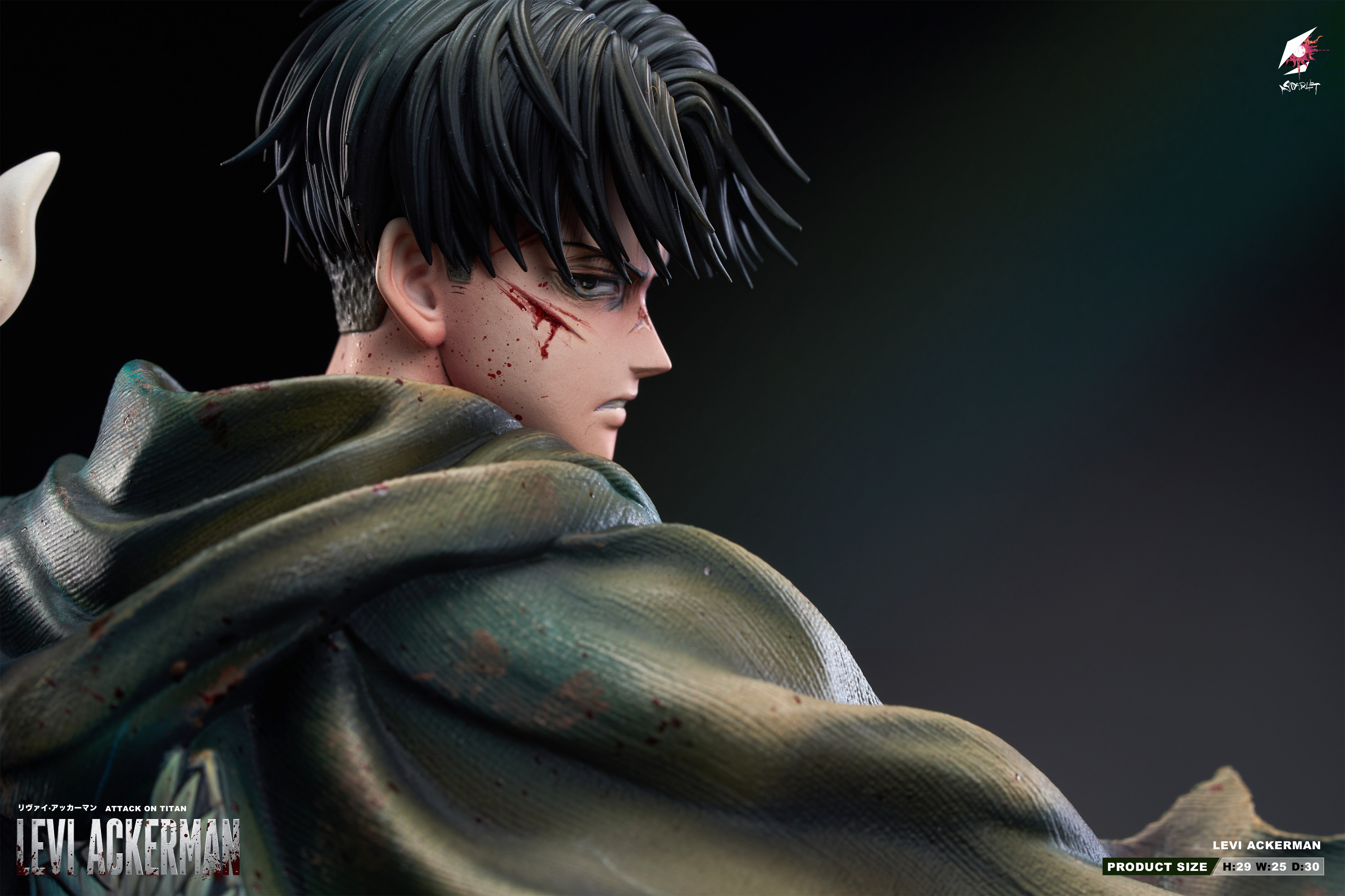 Scarlet Studio - Levi Ackerman Attack On Titan