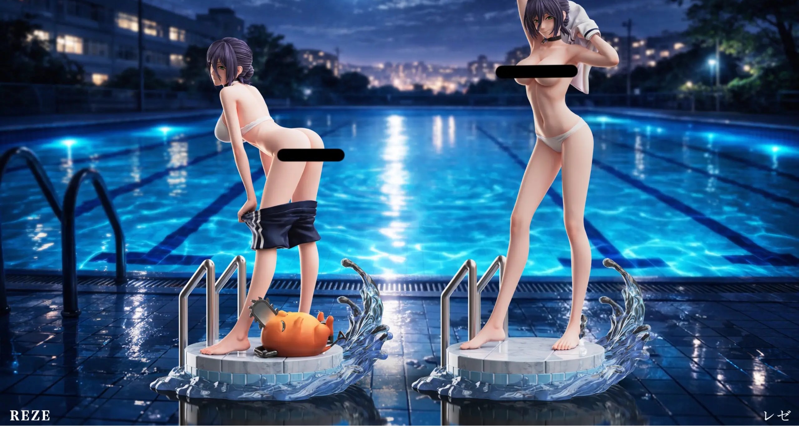 Scorpion Studio - Reze Pool Chainsaw Man