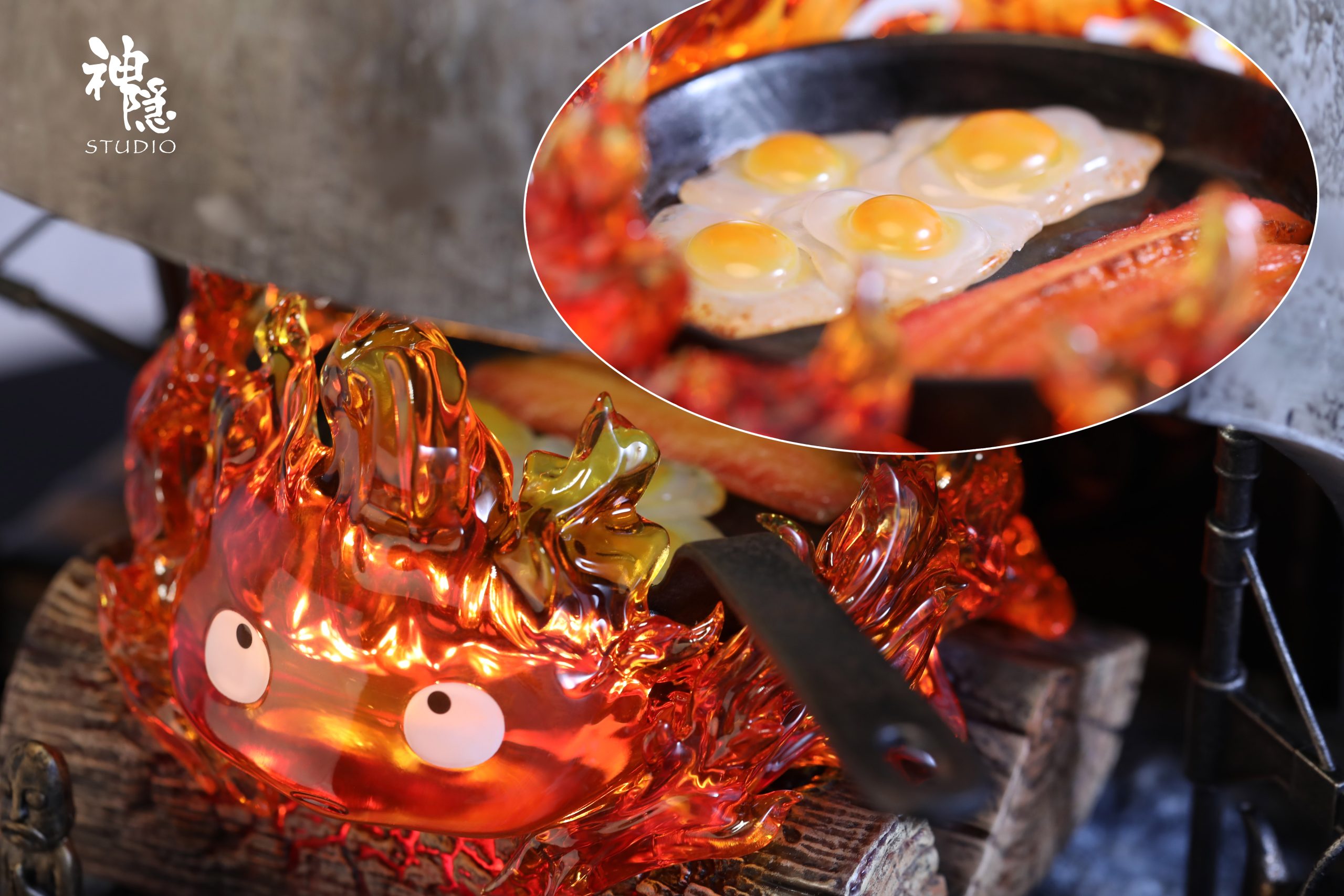 Shen Yin Studio - Howl%27s Moving Castle Meet the series Fire on the tongue