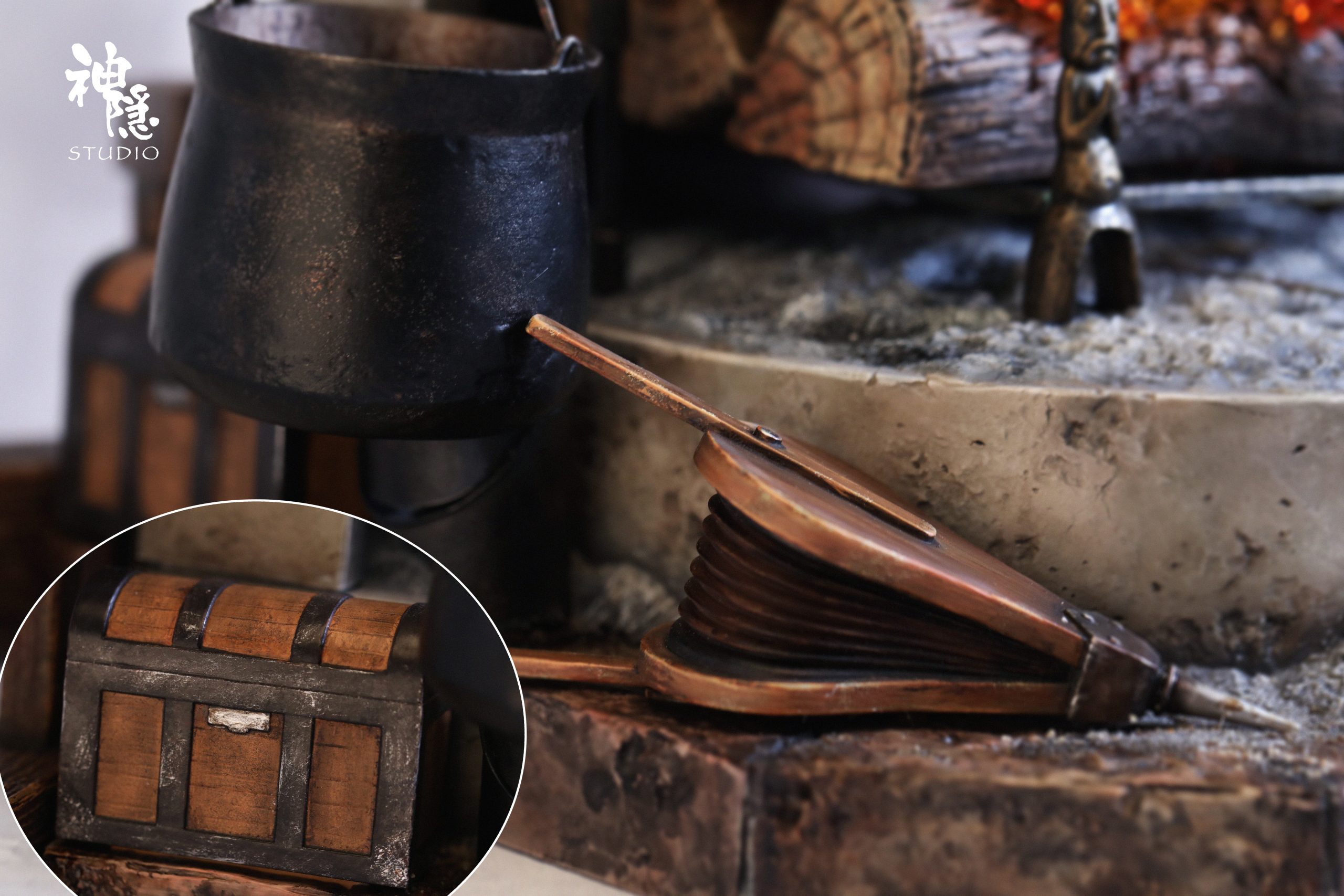 Shen Yin Studio - Howl%27s Moving Castle Meet the series Fire on the tongue